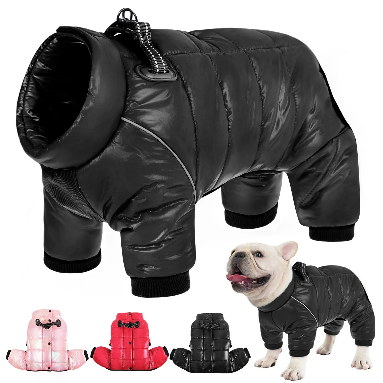First-Class AOFITEE Dog Coat Waterproof Winter Jacket for Small Medium Dogs Reflective Easy On Off Professional