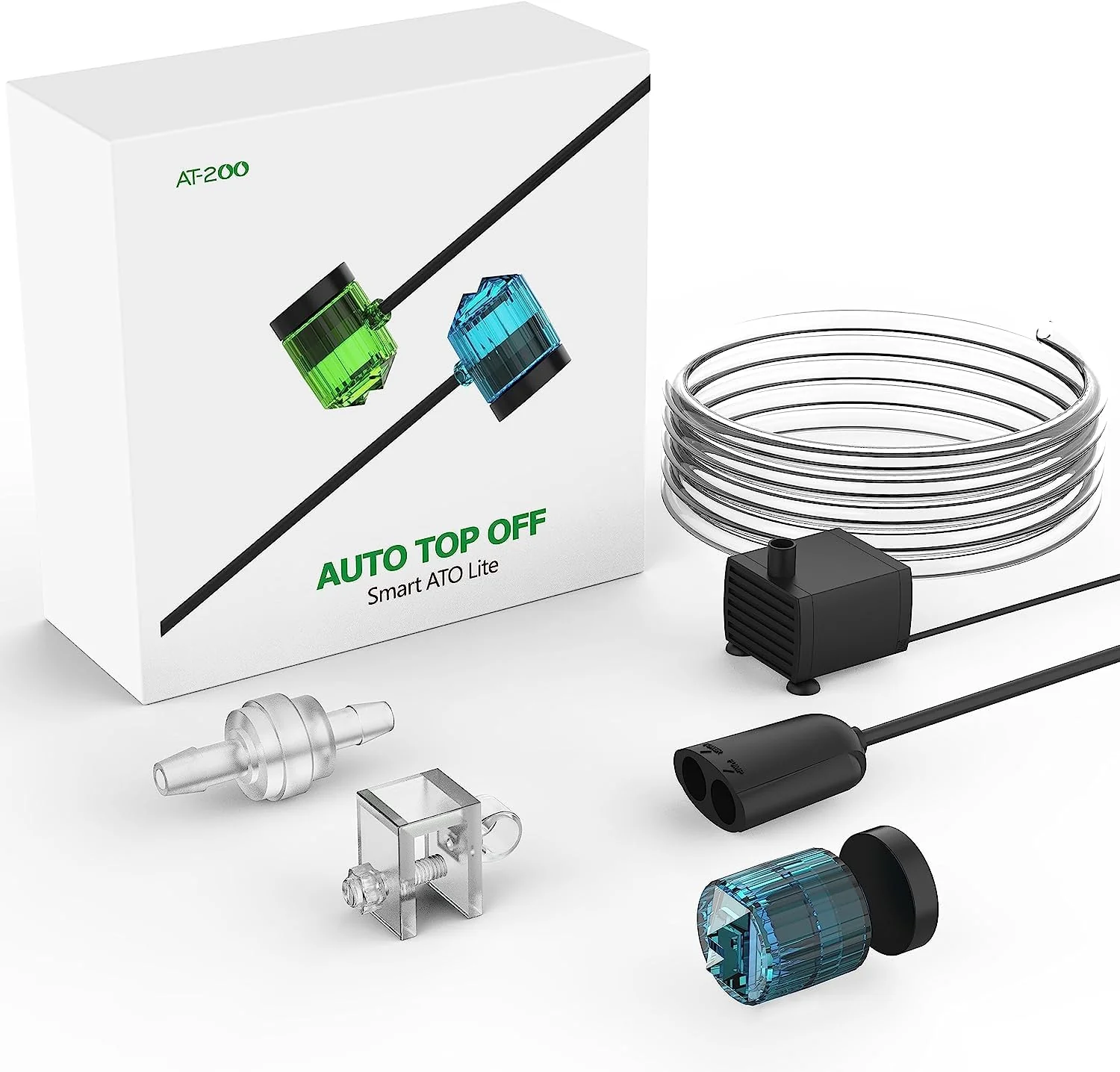 Stylish Useek Auto Top Off ATO System for Saltwater Freshwater Tanks — Blue Contemporary