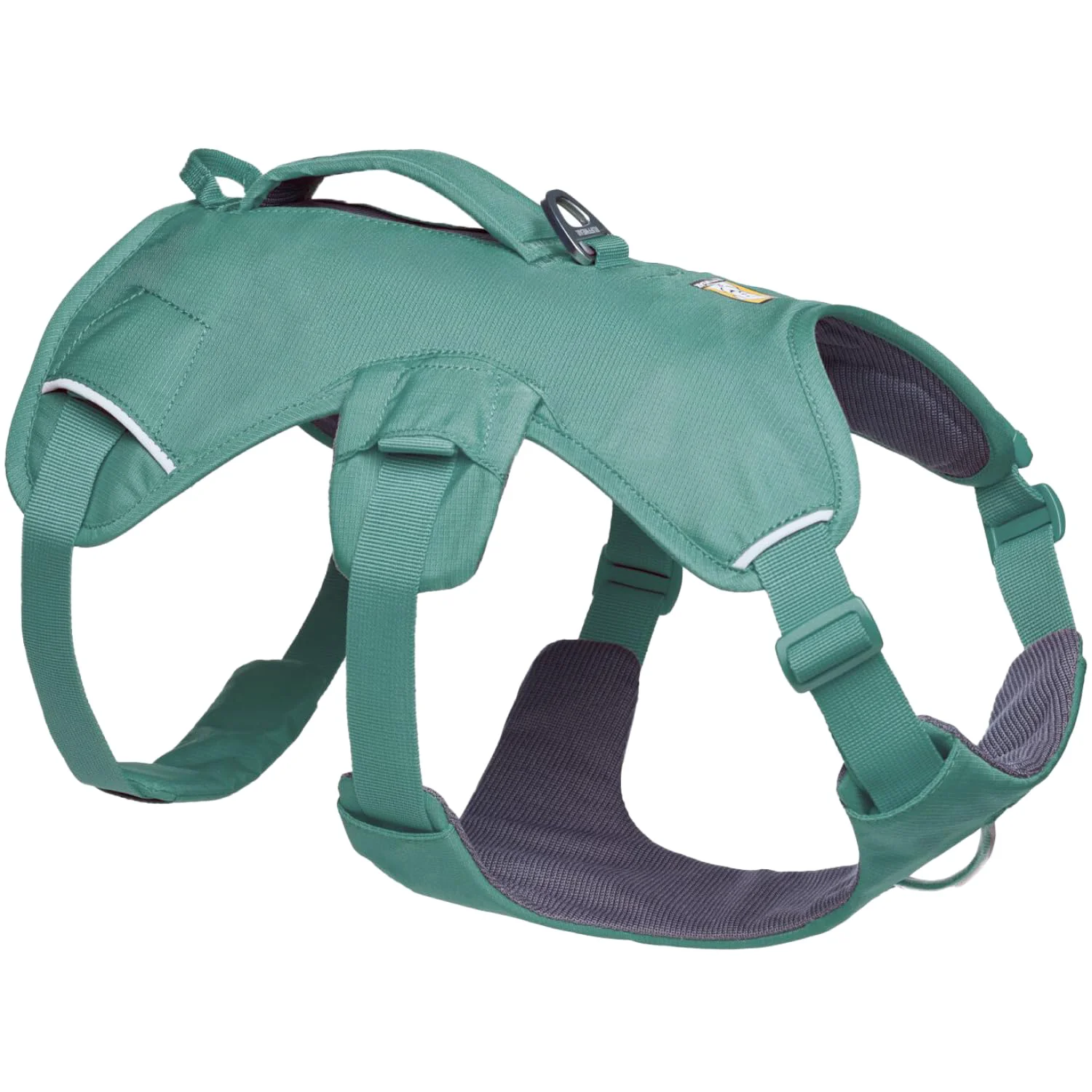 Reliable Ruffwear Web Master Harness – Multi-Use Support for Hiking Training Everyday Wear River Rock Green Small Convenient