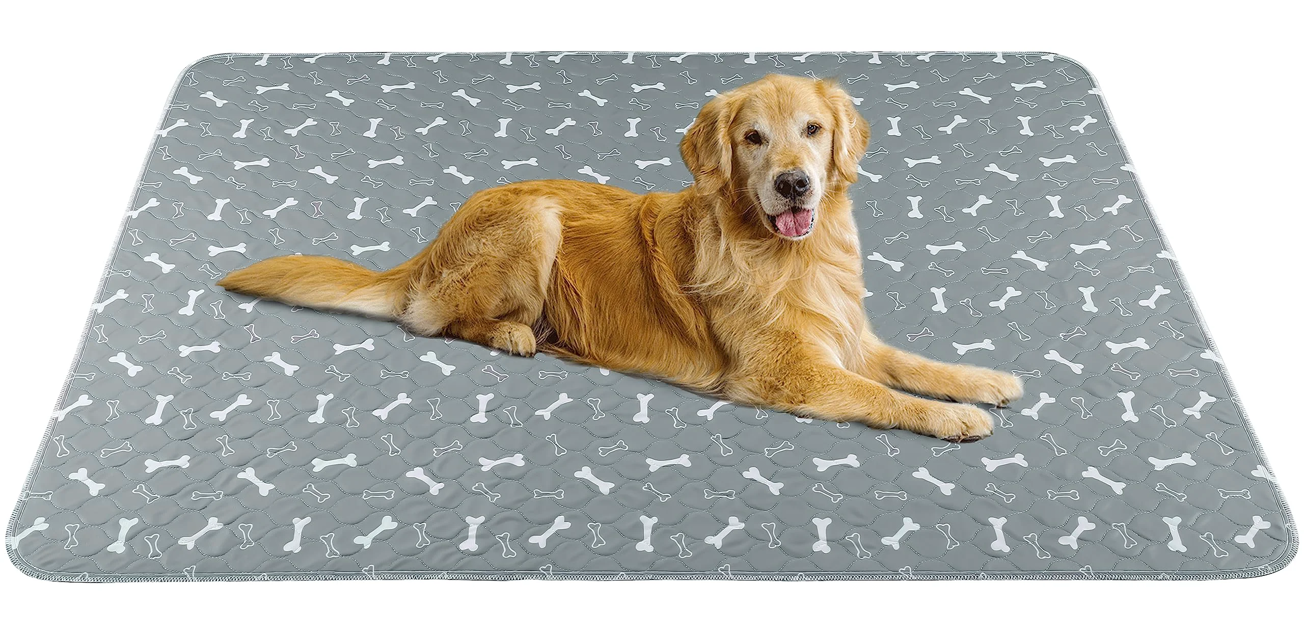 Verified Baodan Washable Dog Pee Pads – Extra Large 36×72 in 2 Pack Reusable Leakproof Anti-Slip High-Grade