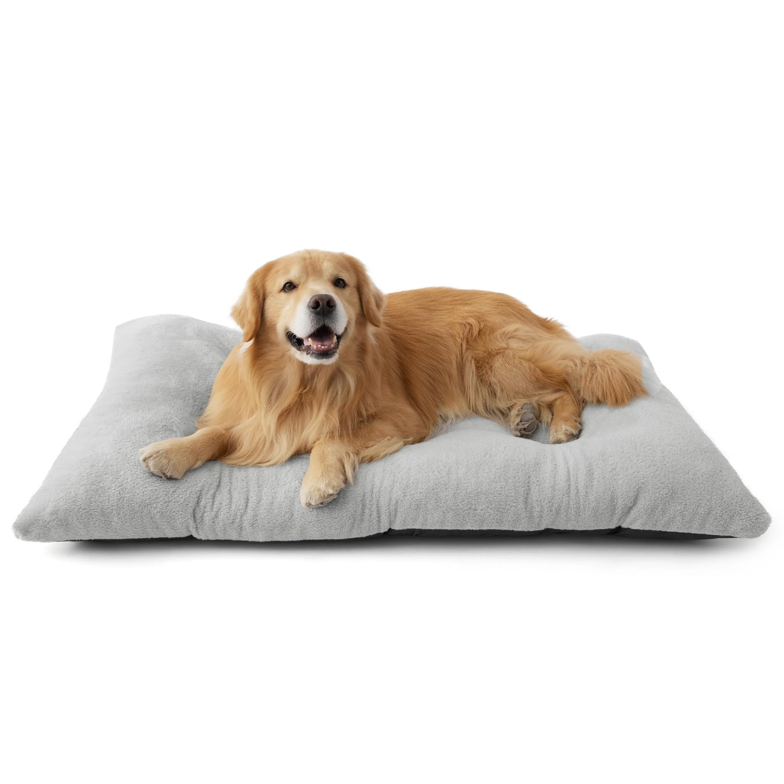 Convenient Bedsure Washable XXL Dog Bed for Crate — Giant Comfort Plush Kennel Pad 47×29 in Gray Original