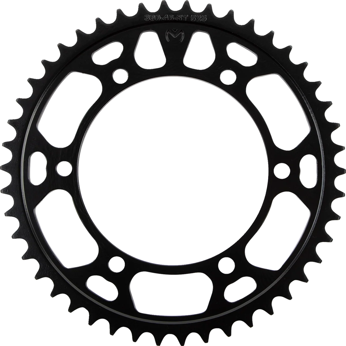Easy-to-Use MOOSE RACING Steel Rear Sprocket – Honda – 46 Tooth 1210-300-46-ST Stylish