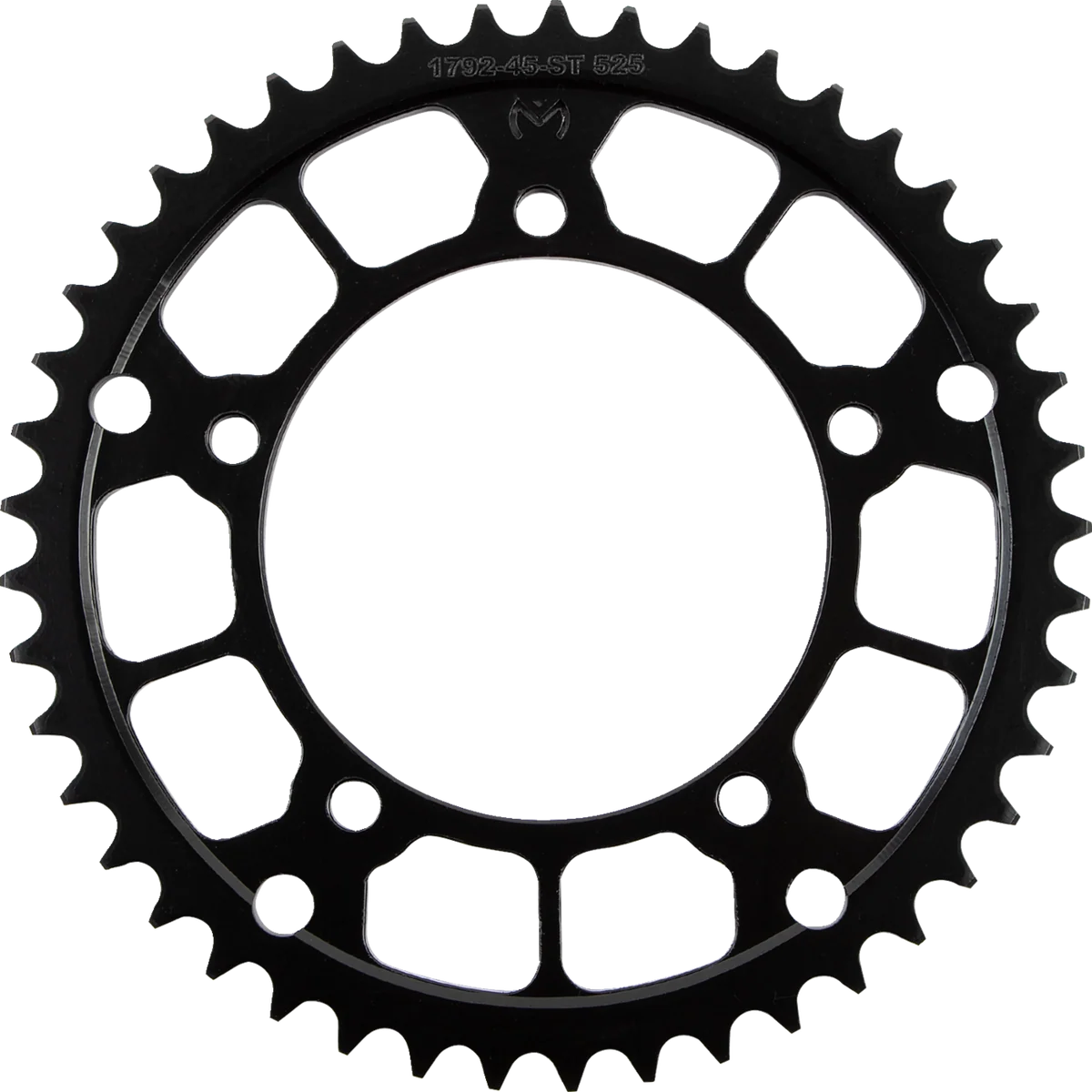 Fine MOOSE RACING Steel Rear Sprocket – 45 Tooth 1210-1792-45-ST Advanced