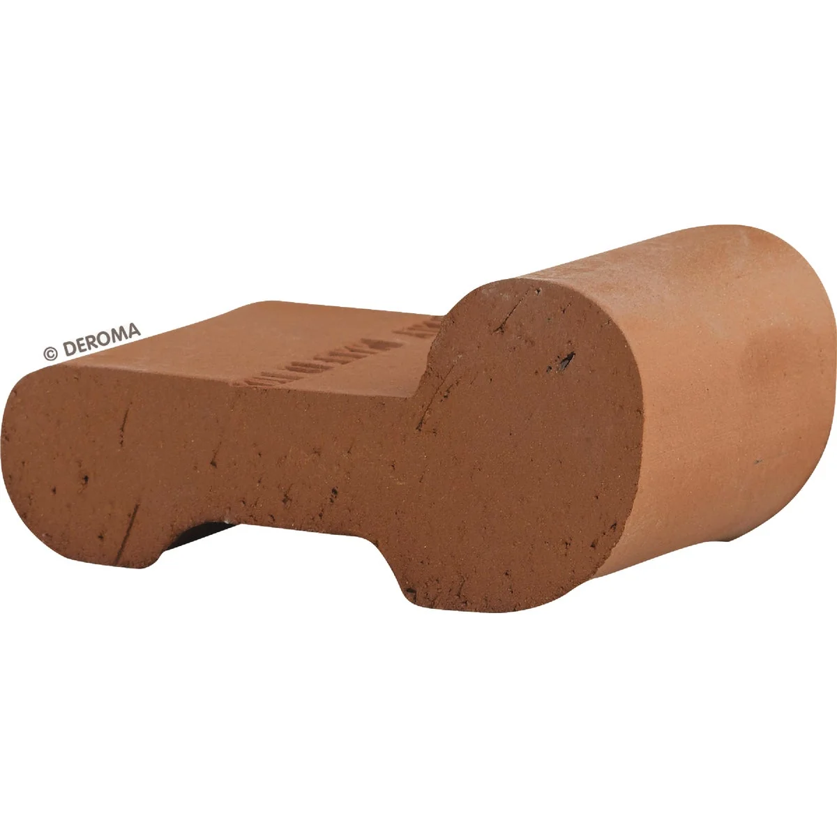 High-Performance Deroma 4.7 In. Red Terra Cotta Planter Feet 3-Pack Excellent