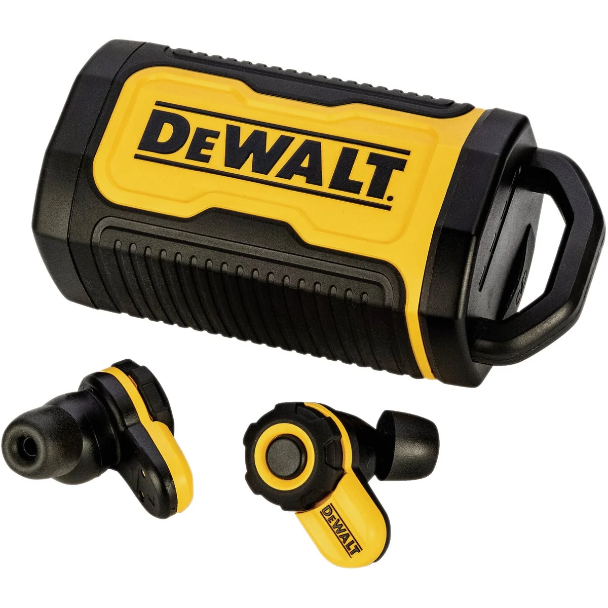 Professional DEWALT Jobsite Pro X-2 ANC True Wireless Earbuds with Charging Case Exclusive