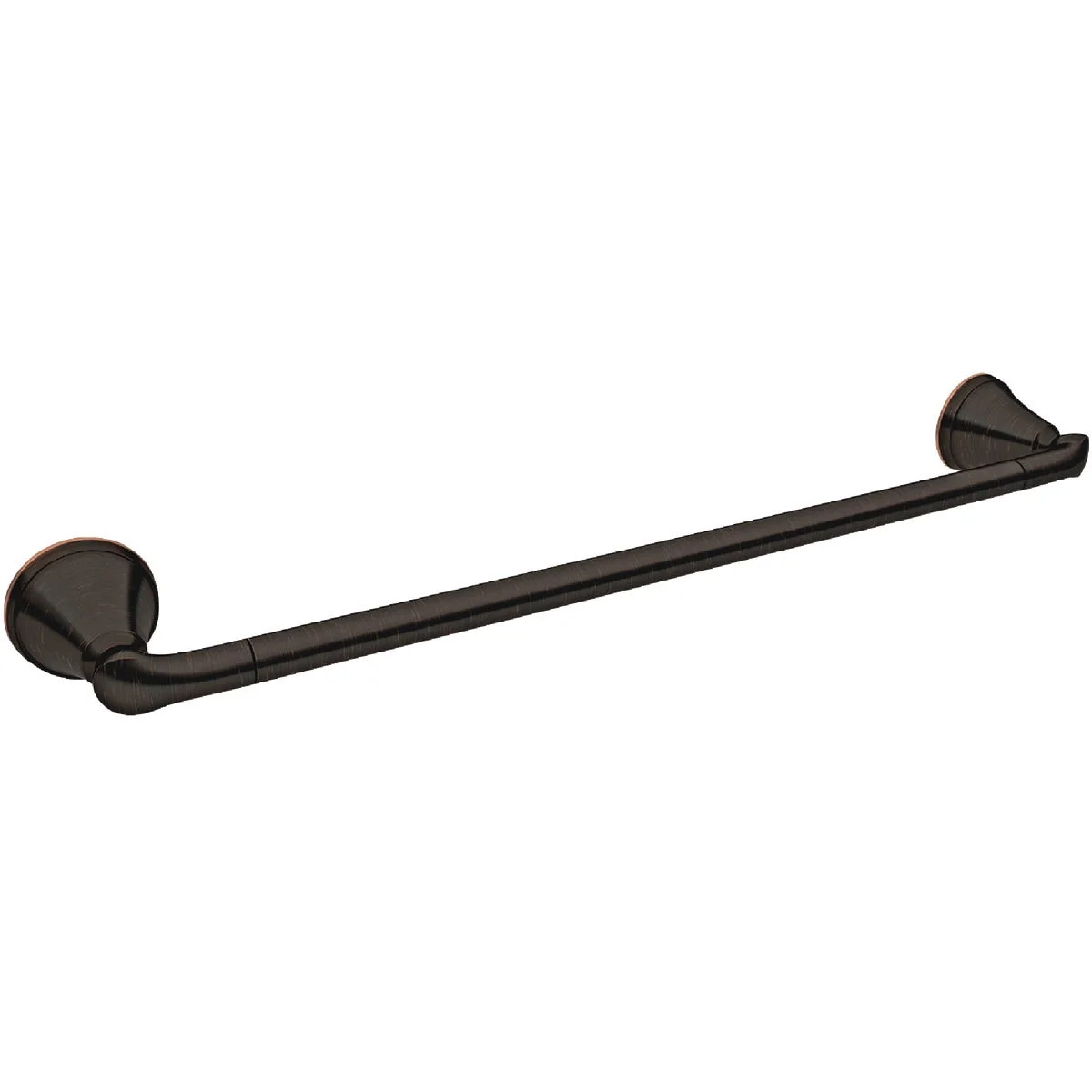 Organic Moen Tiffin 24 In. Towel Bar Mediterranean Bronze Relaxed