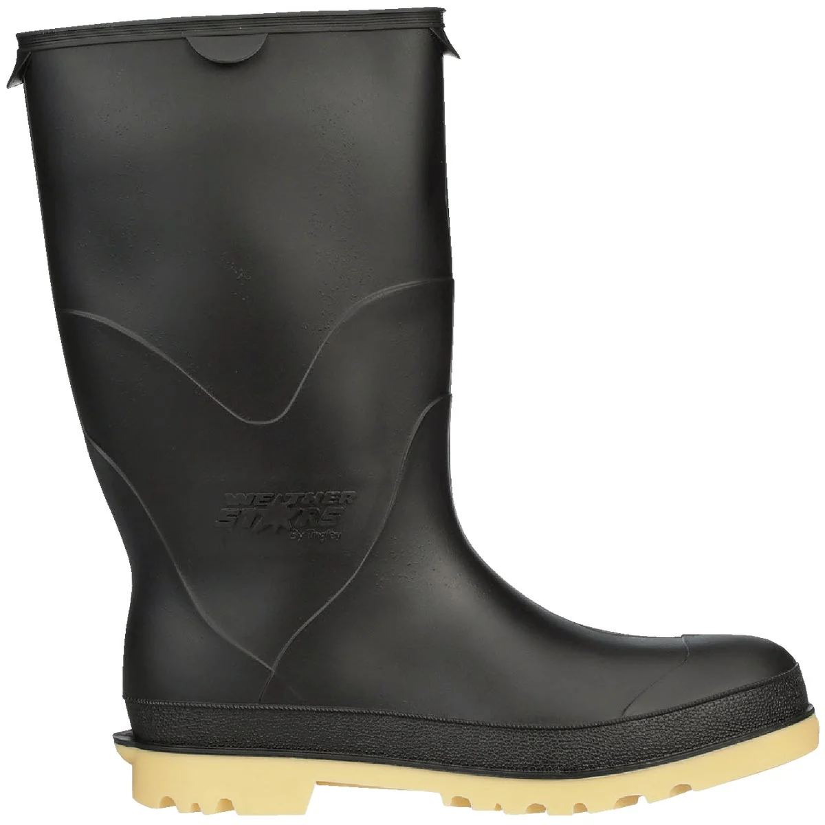 Safe Tingley StormTracks Kids Size 5 Black Rain Boots Comfortable