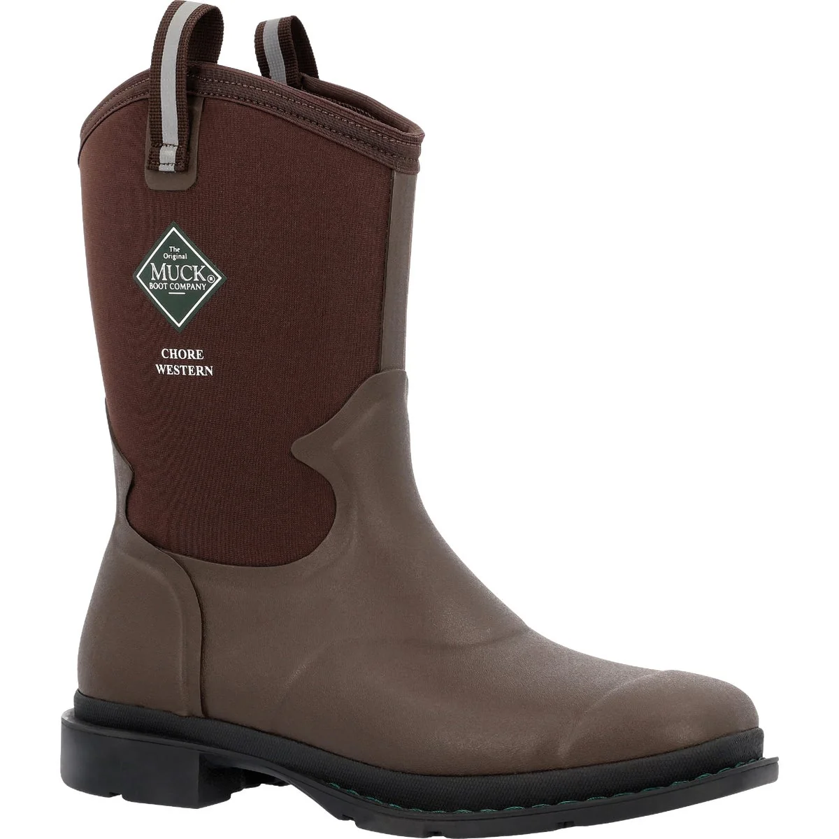 Breathable The Muck Boot Company Men’s 12 Dark Brown Chore Western Mid Boot Verified