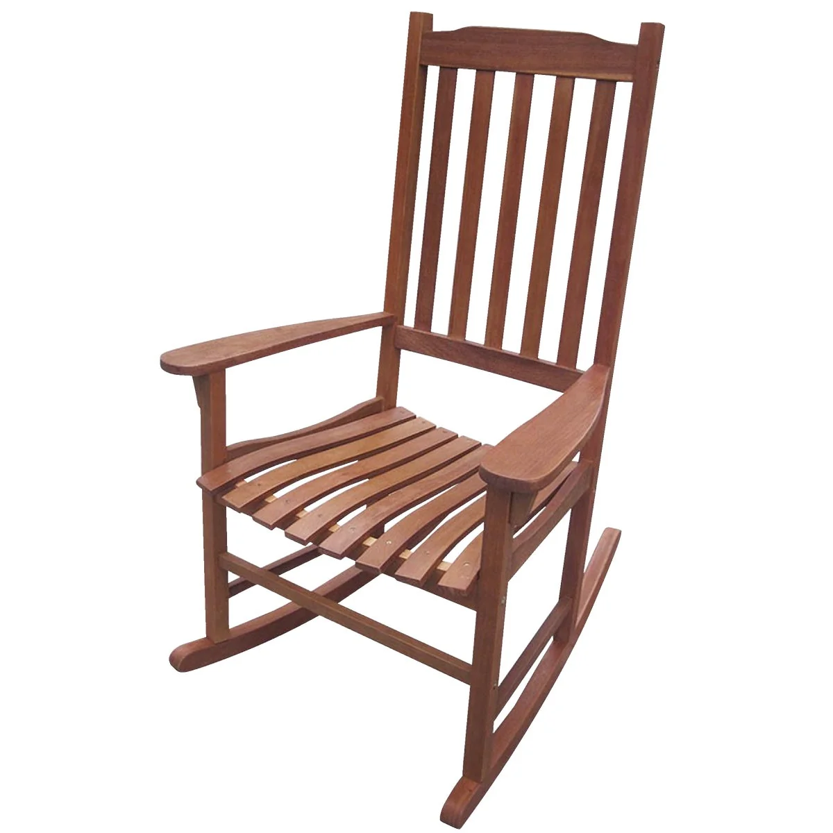 Consistent Northbeam Traditional Oil Stained Acacia Wood Porch Rocker Chair World-Class