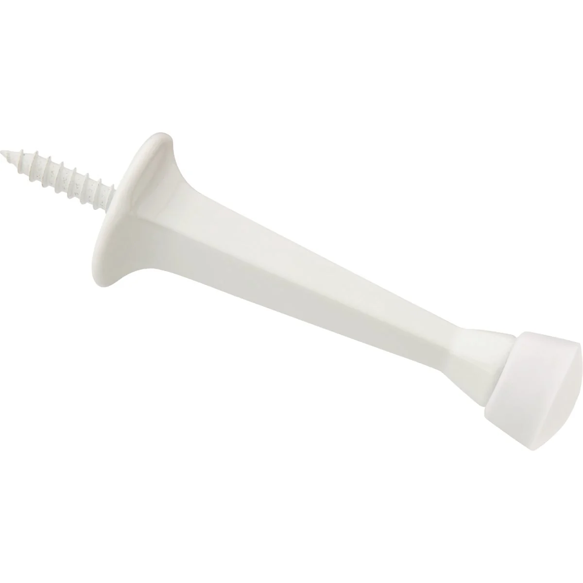 Convenient National V243 3 In. White Rigid Square Door Stop Carefully Designed
