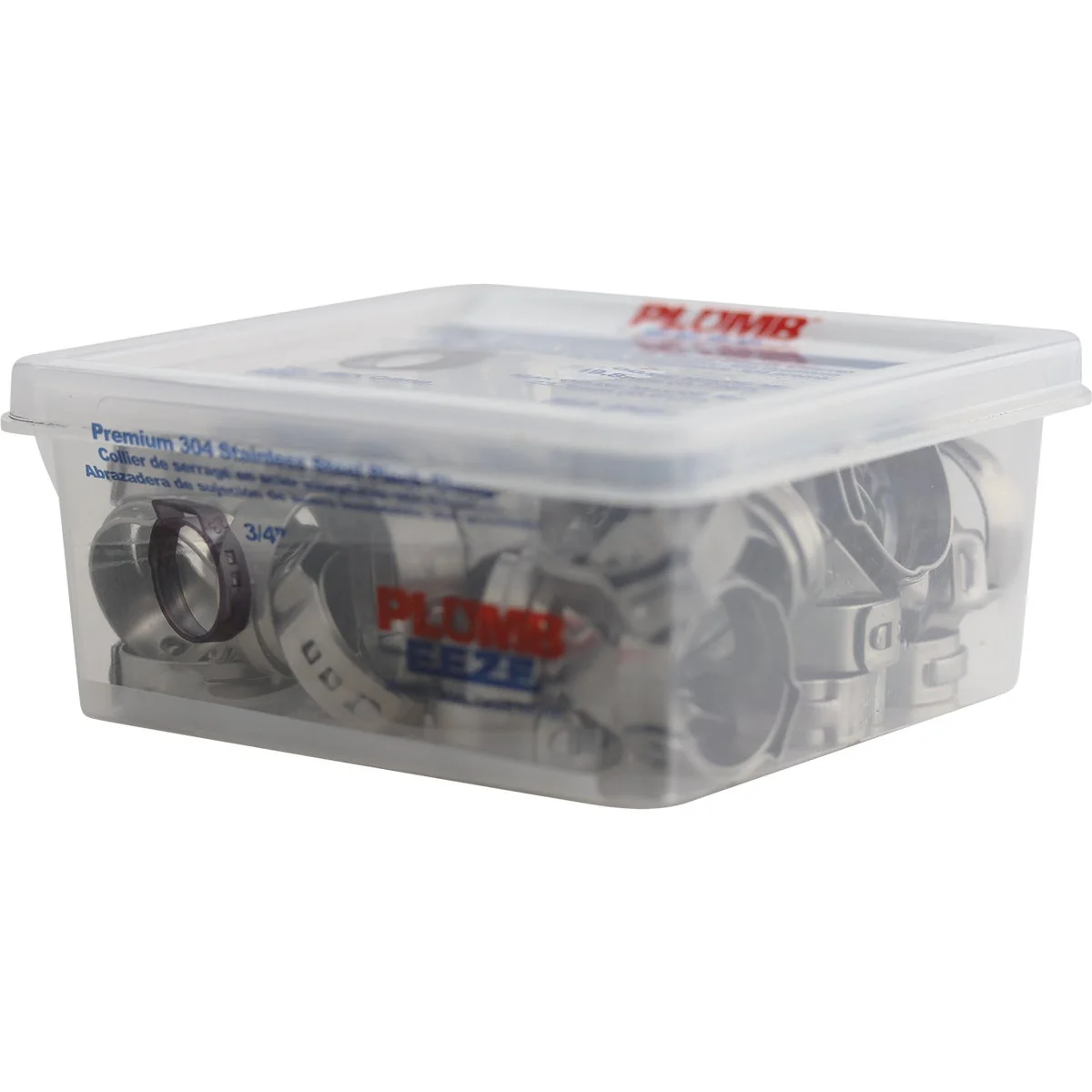 Artisan Plumbeeze 3 4 In. Stainless Steel PEX Pinch Clamp 50-Pack Quality