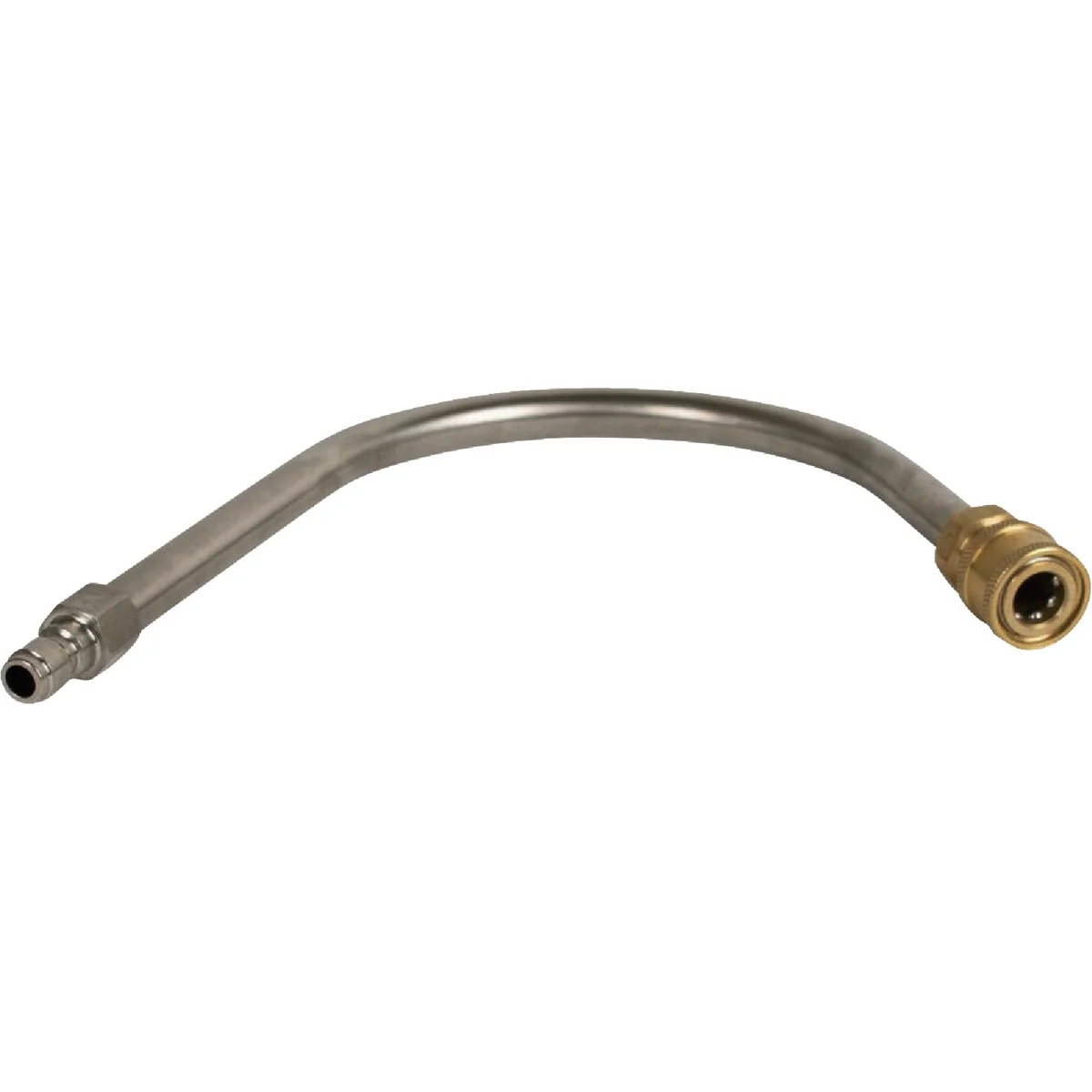 Next-Generation Forney 1 4 In. Plug Quick Connect Curved Gutter Cleaner Attachment Versatile
