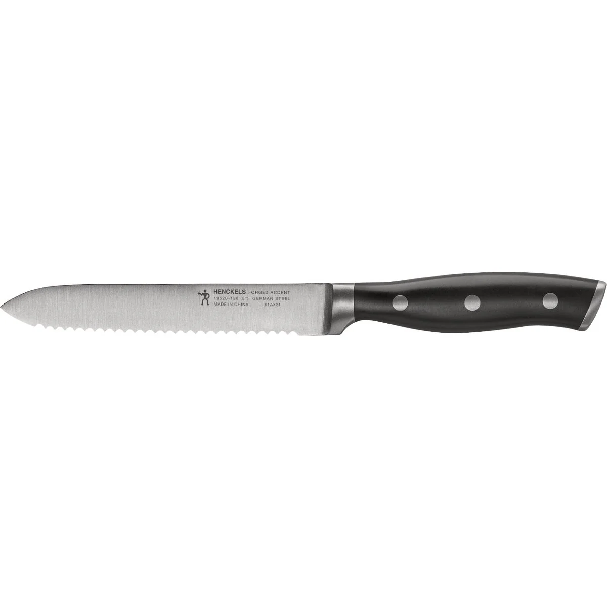 Detailed J. A. Henckels International Forged Accent 5 In. Serrated Utility Knife Selected