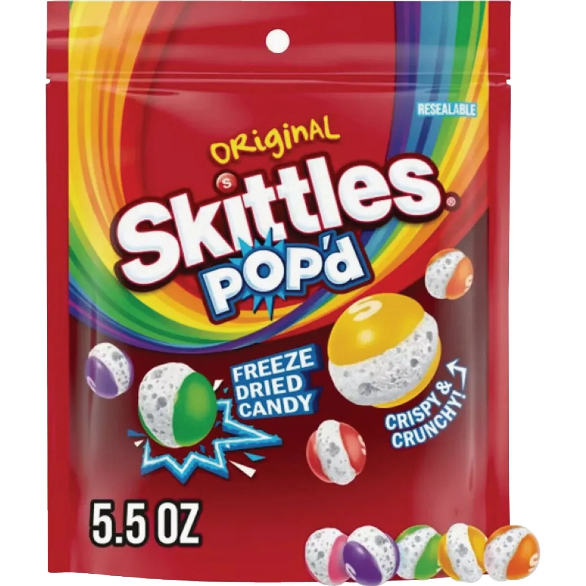 Detailed Skittles Pop’d 5.5 Oz. Candy Functional