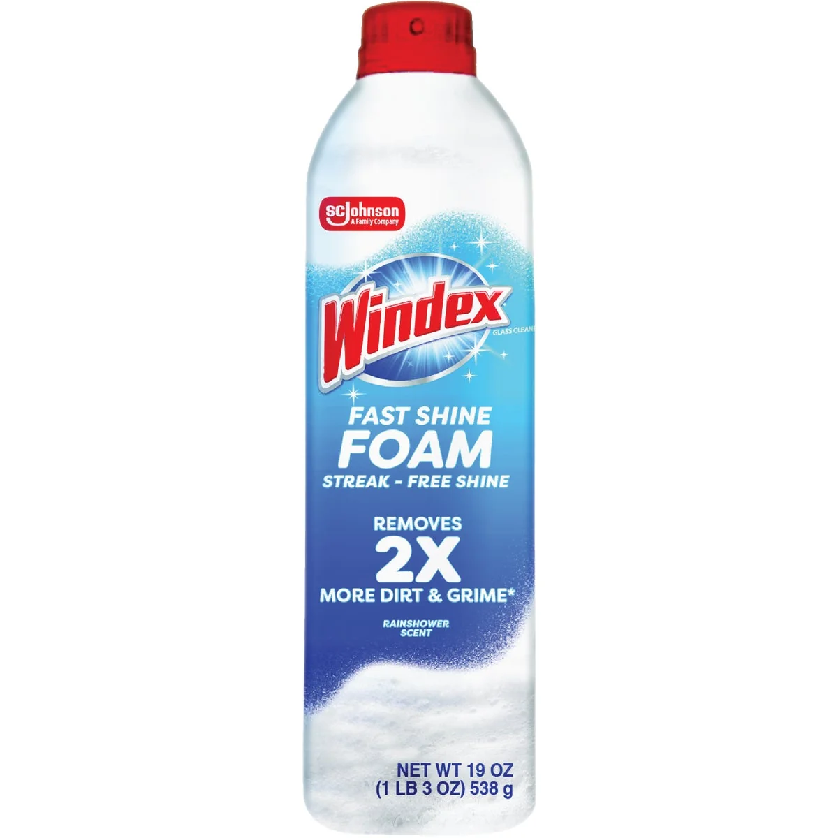 Comfortable Windex 19 Oz. Fast Shine Foam Glass Cleaner Convenient