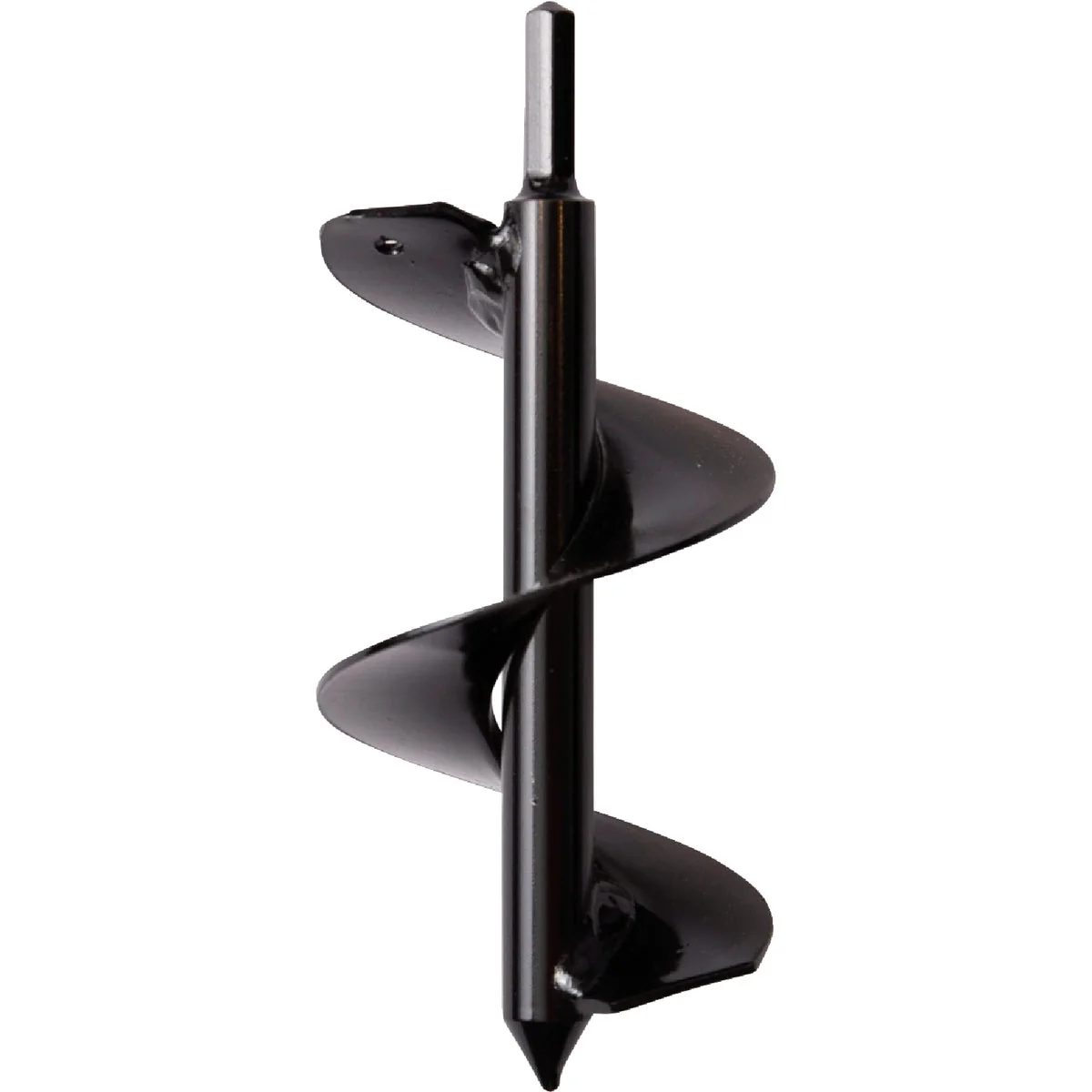 Superior Power Planter 7 In. x 3 In. Black Bulb Planter Garden Auger Clean