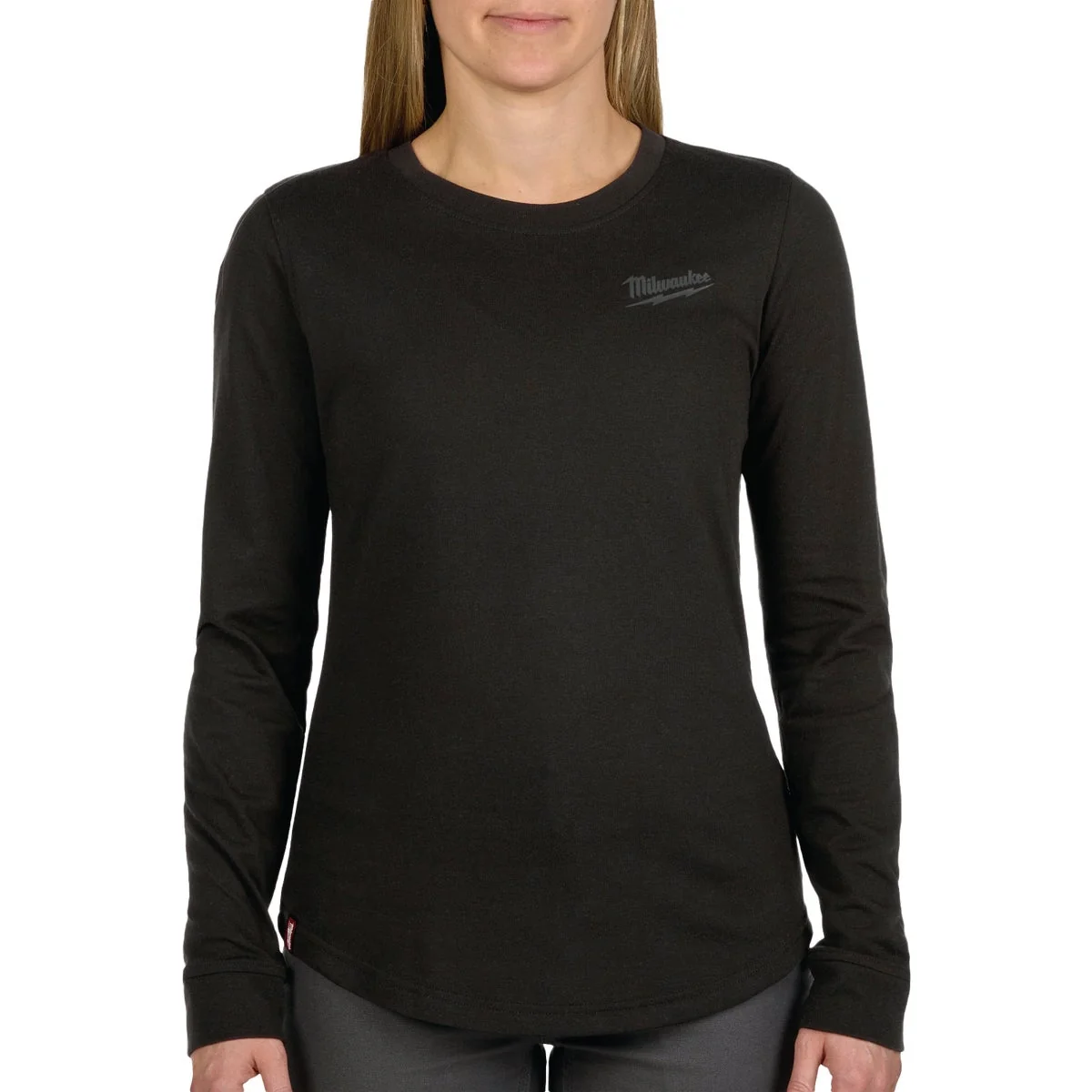 Lightweight Milwaukee FLEX Women’s Small Black Long Sleeve Hybrid T-Shirt Quality