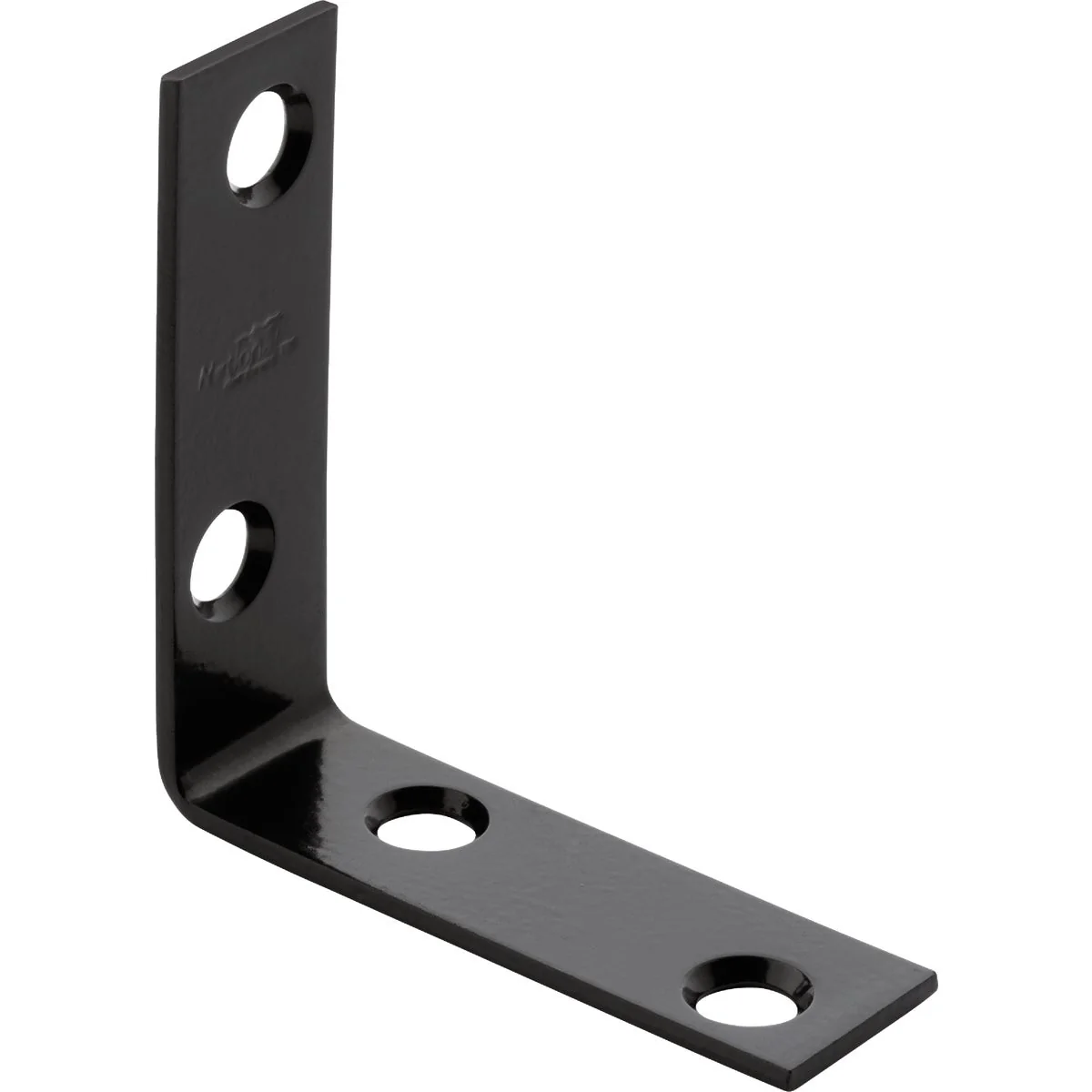 Efficient National Hardware 2 In. x 5 8 In. Black Corner Brace User-Friendly