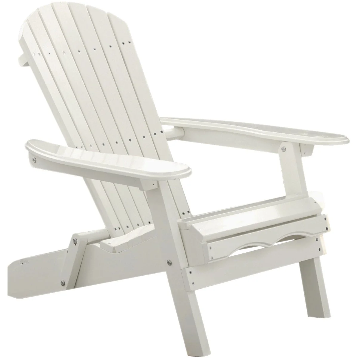 Proven Northbeam White Wood Folding Adirondack Chair Verified