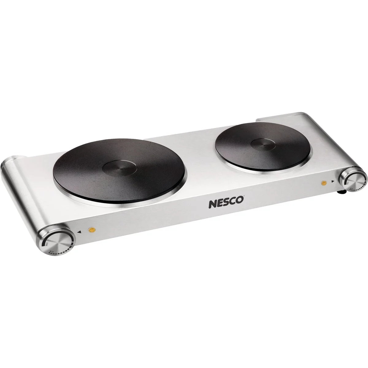 Secure Nesco Double Hot Plate with Die Cast Burner Environmentally Friendly