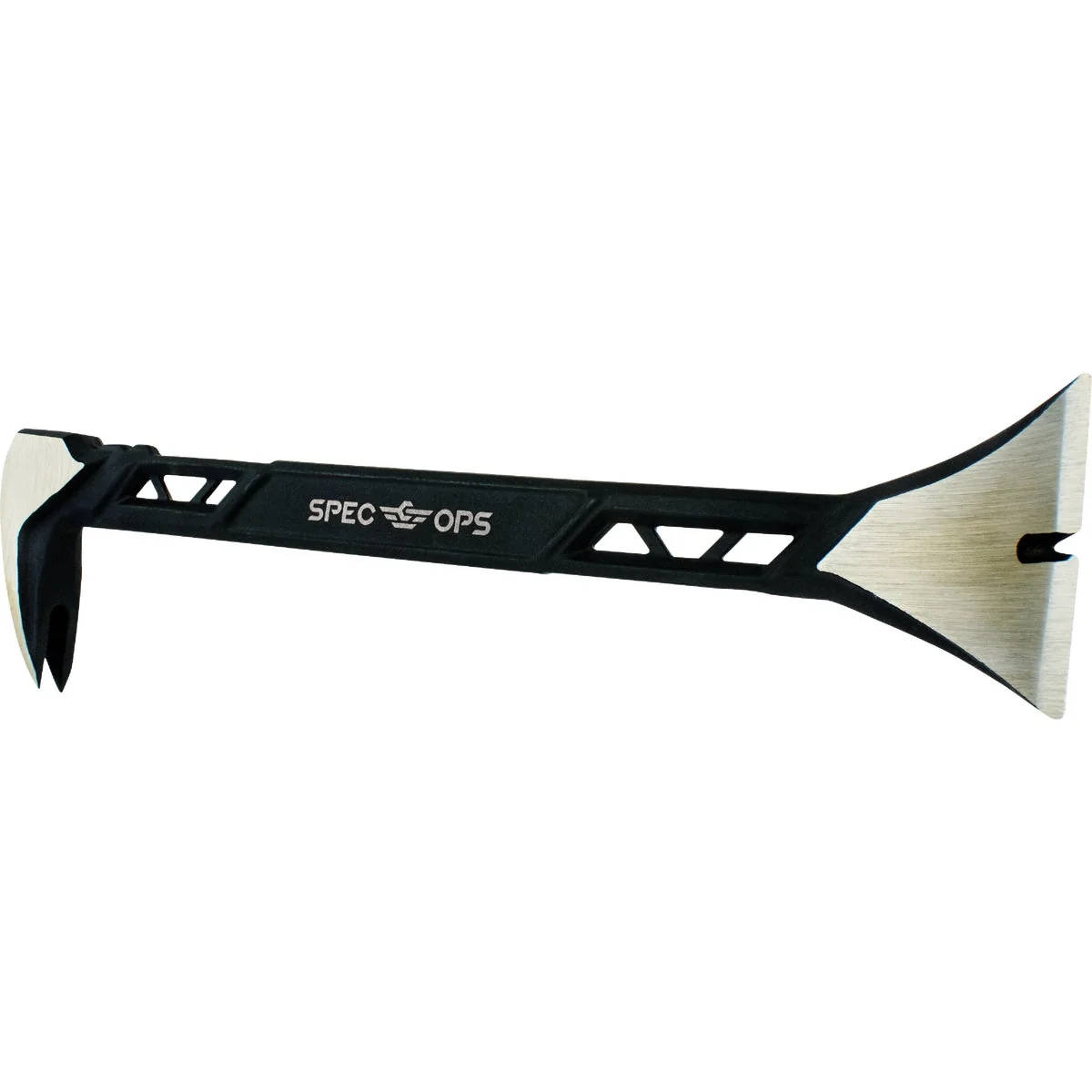 Long-Lasting Spec Ops 11 In. High-Carbon Steel Nail Puller Cats Paw Molding Pry Bar Genuine