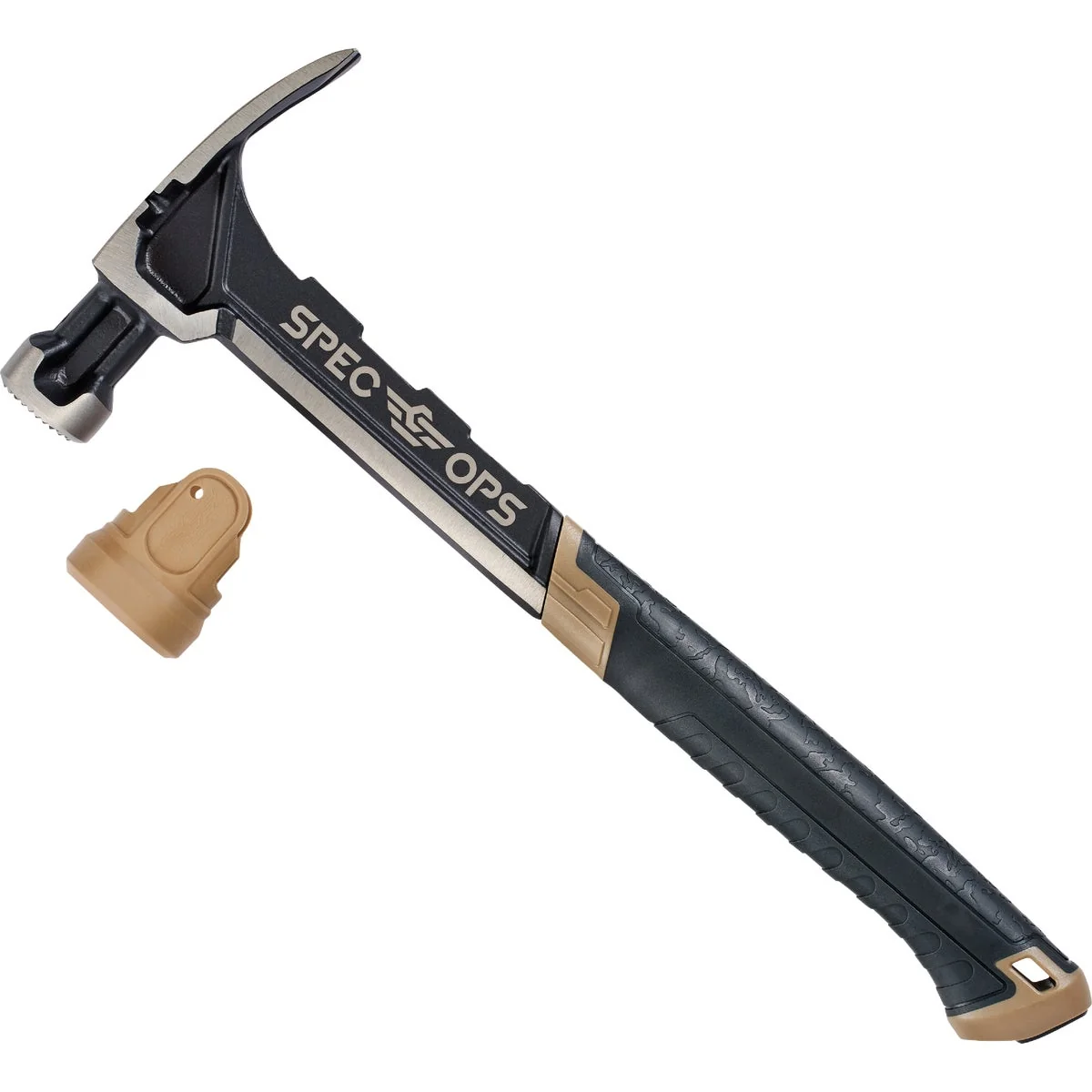 Premium Material Spec Ops 28 Oz. Milled-Face Rip Claw Framing Hammer Genuine
