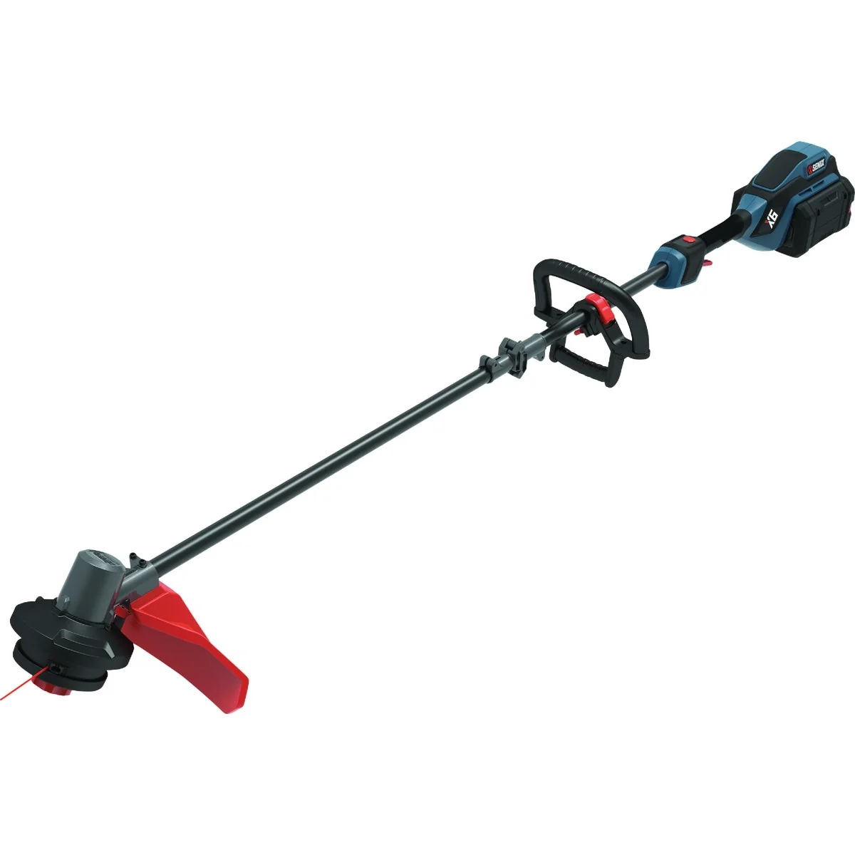 High-Grade Senix X6 60V Max 16 In. Brushless Cordless String Trimmer Kit with 3.0 Ah Battery Charger Fast