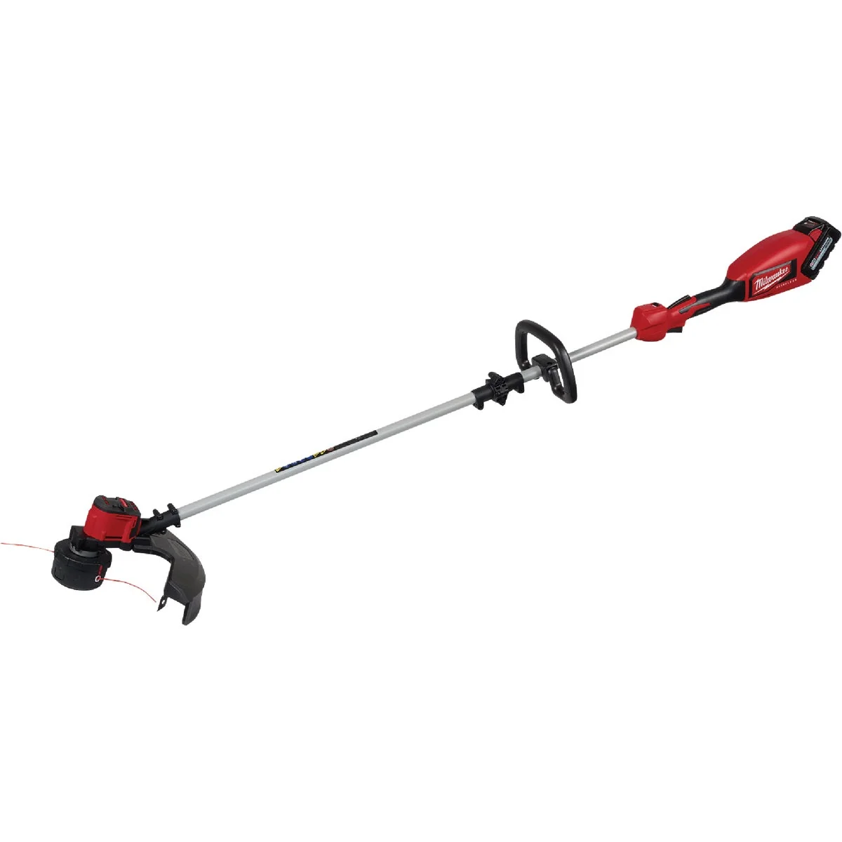 High-Performance Milwaukee M18 16 In. Brushless Cordless String Trimmer Kit with Battery Charger Dependable