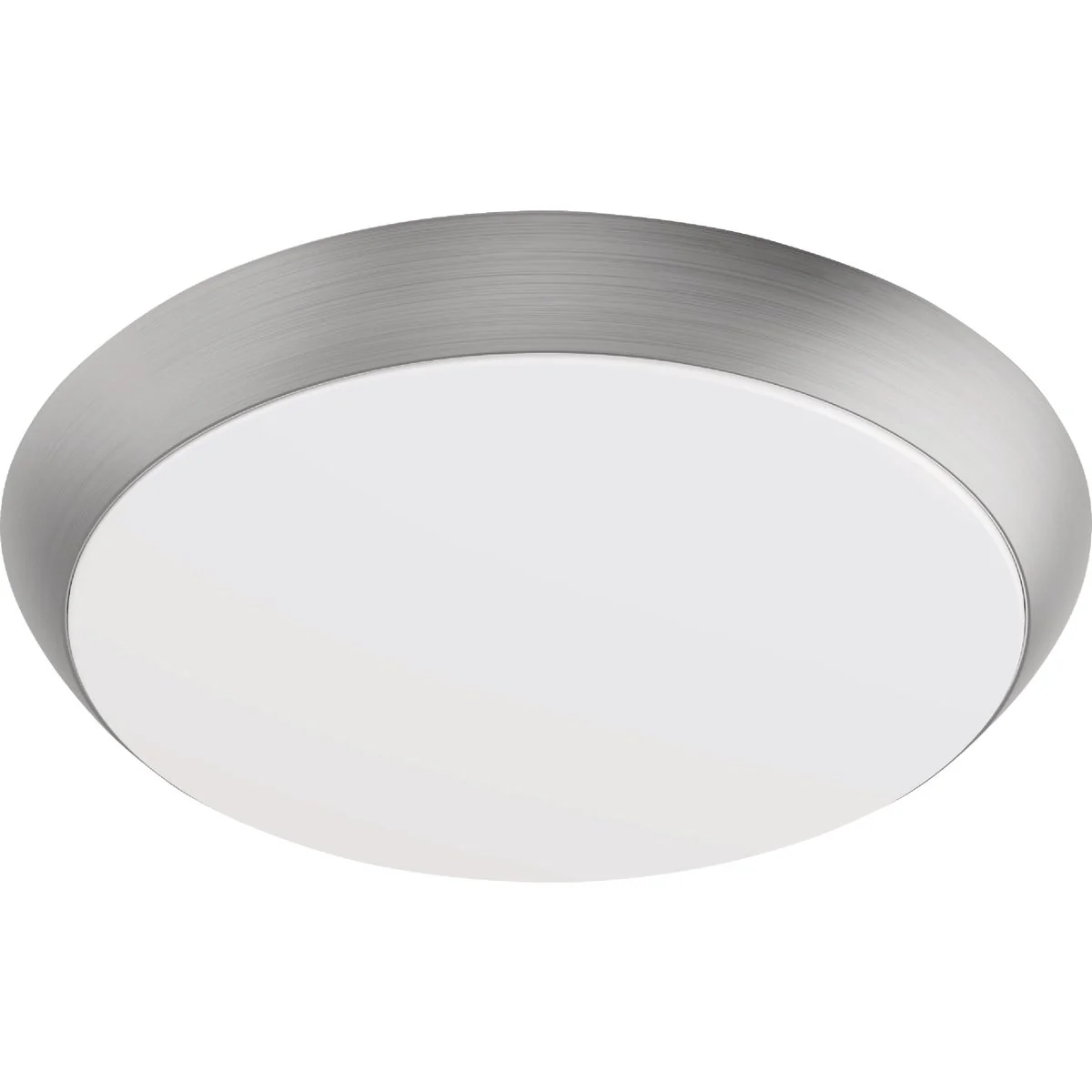 Selected Feit 11 In. Brushed Nickel LED CCT Dimmable Flush Mount Ceiling Light Fixture Effective