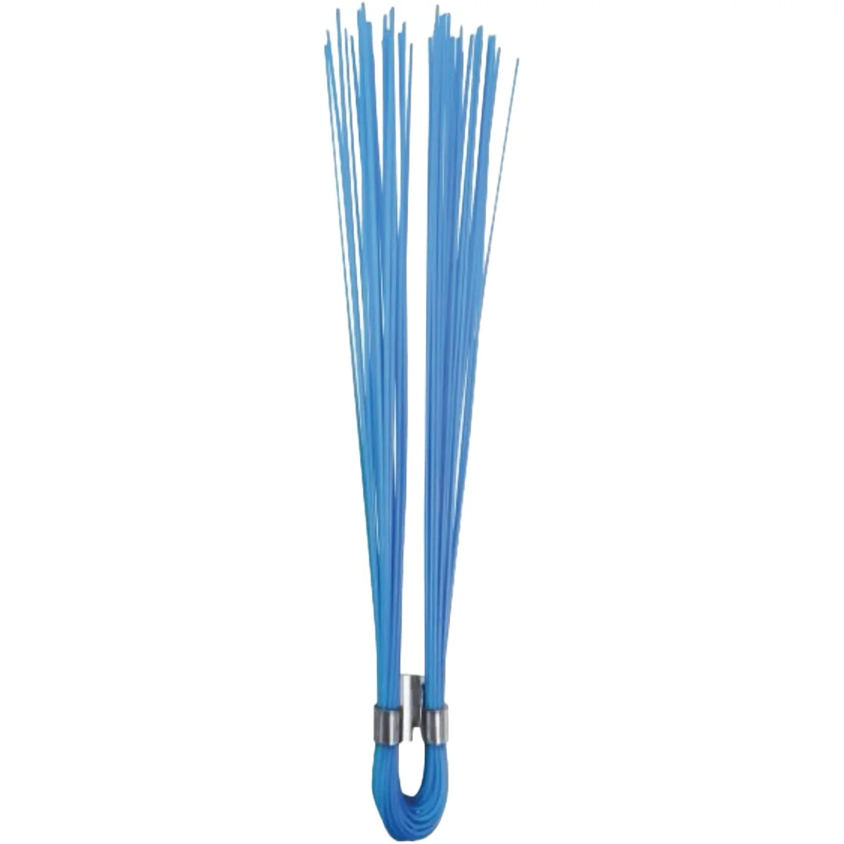 Premium Material Site Pro Salamander 6 In. Dual-Crimp Stake Wisker Marker Blue Luxury