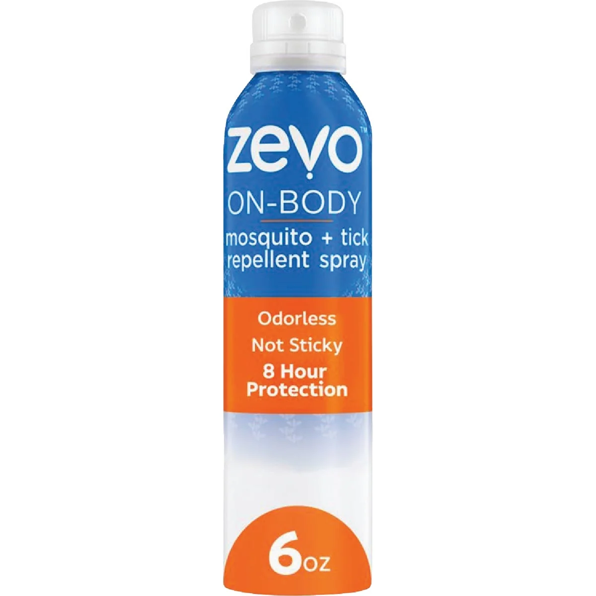Reusable Zevo 6 Oz. Aerosol Spray On-Body Insect Repellent Modern