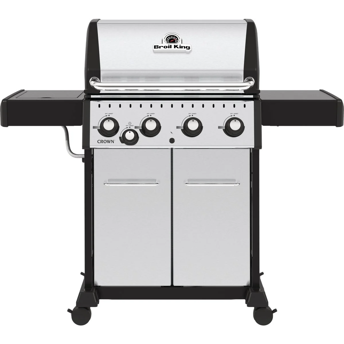 Clean Broil King Crown S 440 4-Burner Stainless Steel 40 000 BTU LP Gas Grill Advanced