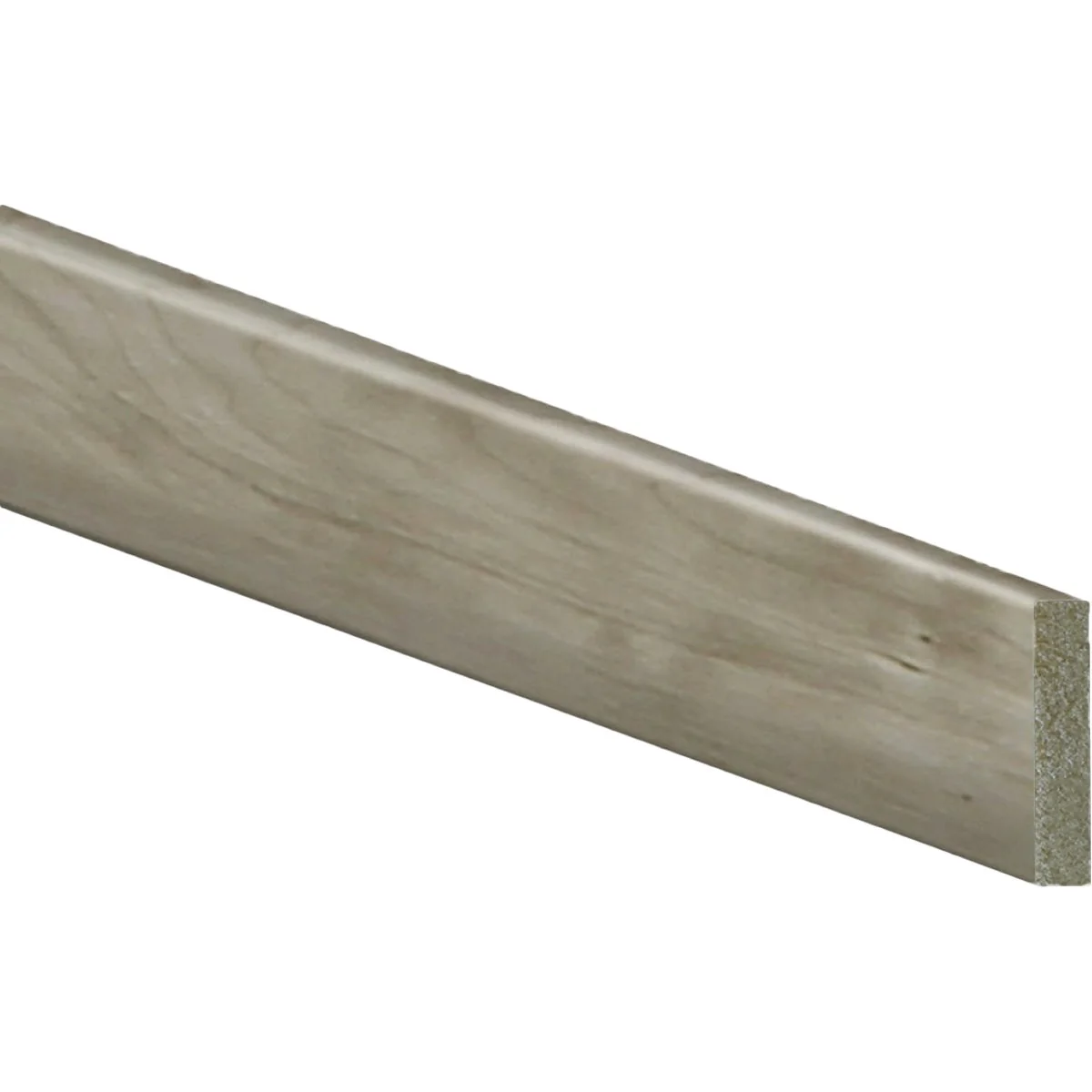 Next-Generation Inteplast Building Products 2-1 2 In. x 1 2 In. H. x 8 Ft. L. River Grey Polystyrene Craftsman Base Moulding High-Grade