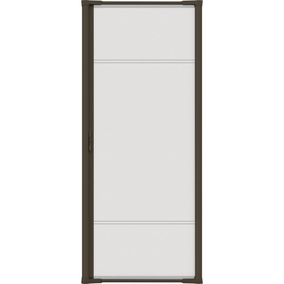 Certified Larson Brisa 32 In. to 36 In. W x 80 In. to 81 In. H Single Door Brown Retractable Screen Functional