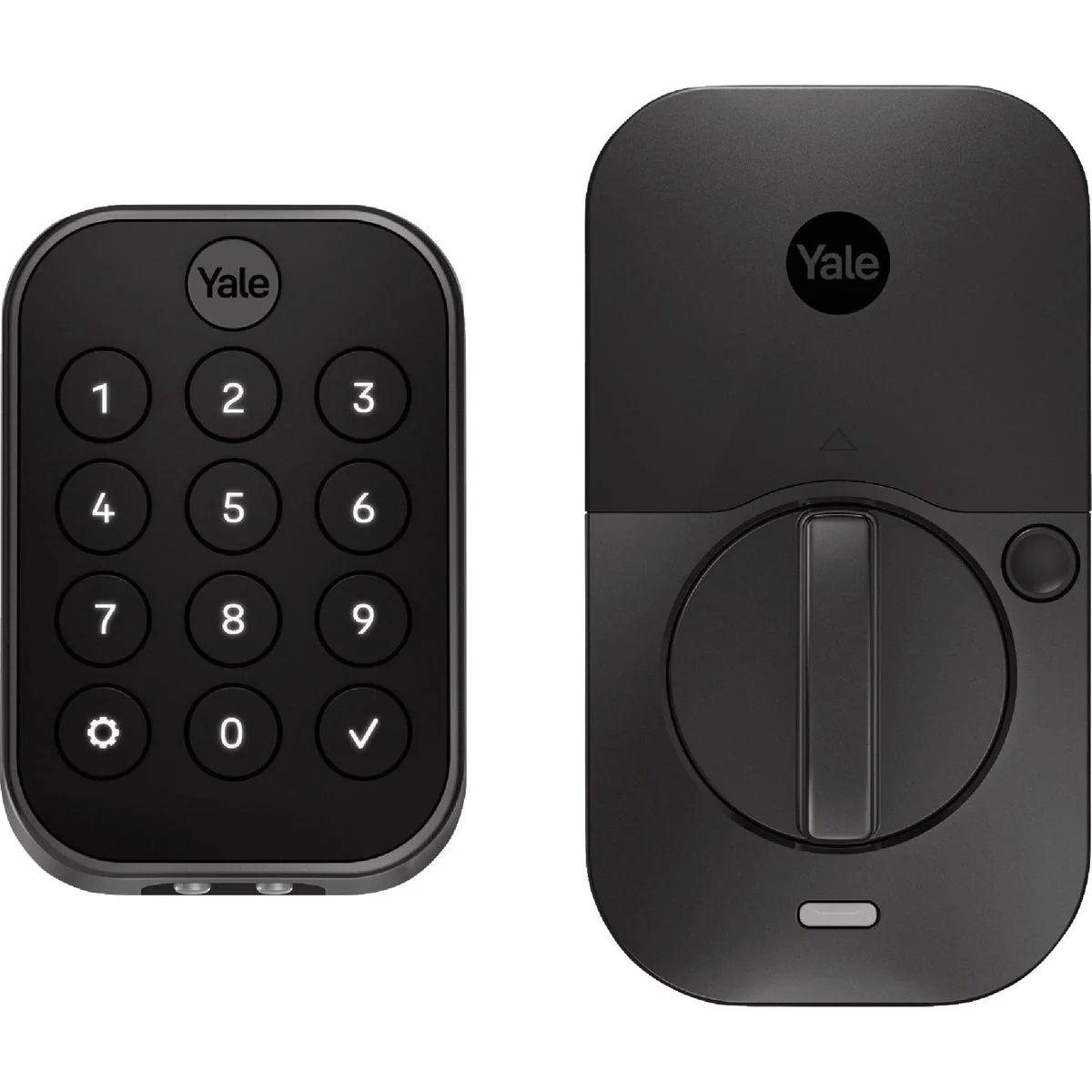 Healthy Yale Assure Black Electronic Lock Keypad Deadbolt with Bluetooth Authentic