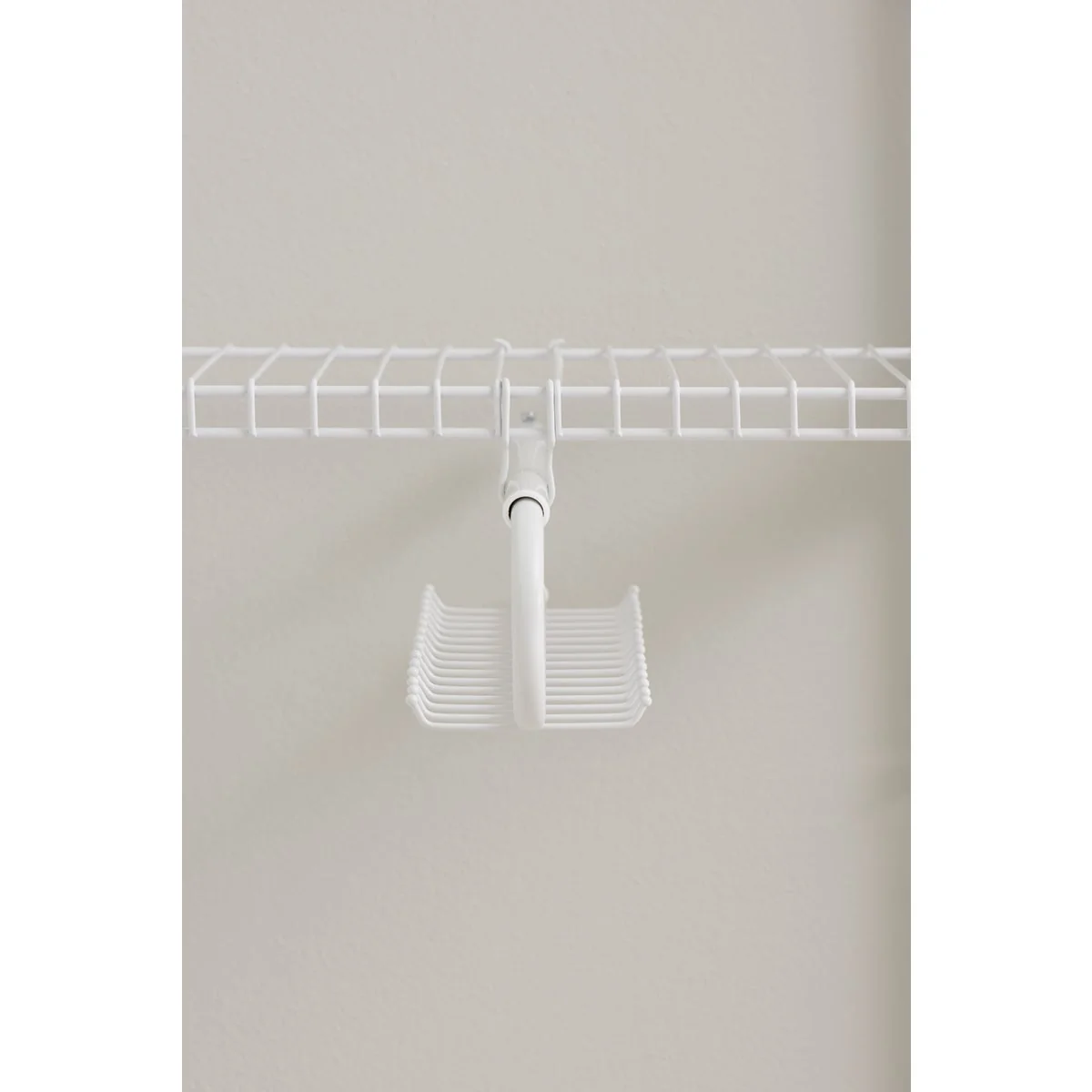 Fine Rubbermaid Configurations White Tie Belt Organizer Elite