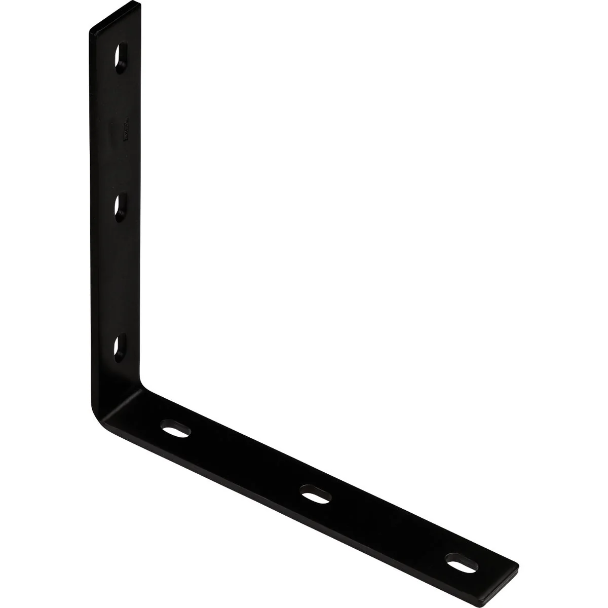 Flexible National Hardware 10-1 4 In. x 1-1 2 In. Black Heavy-Duty Corner Brace Unique