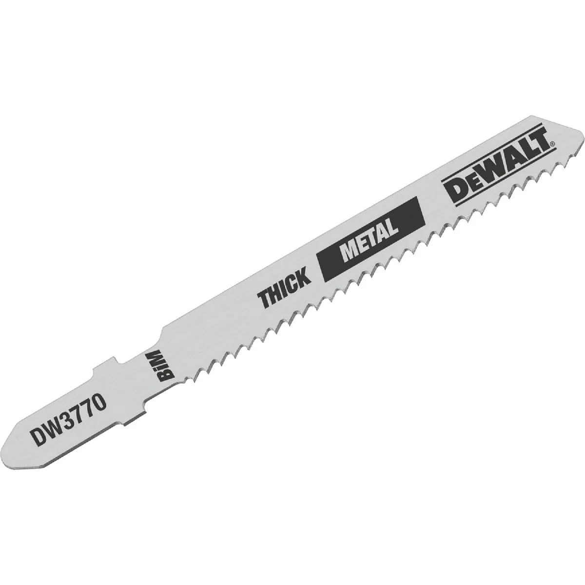 Healthy DeWalt 3 In. x 14 TPI T-Shank HCS Jig Saw Blade for Thick Metal 5-Pack Functional