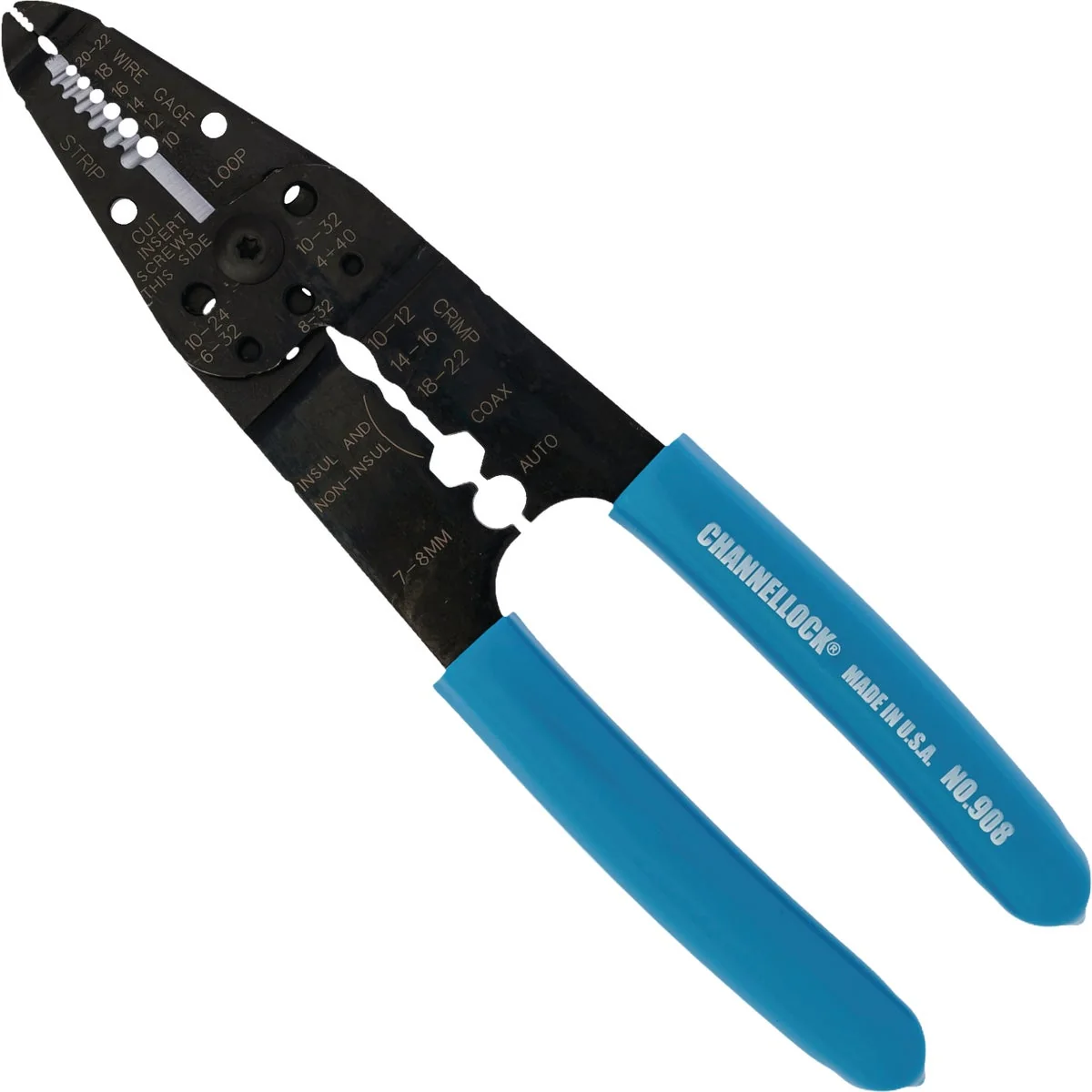Effective Channellock 8 In. Wire Strippers Smooth