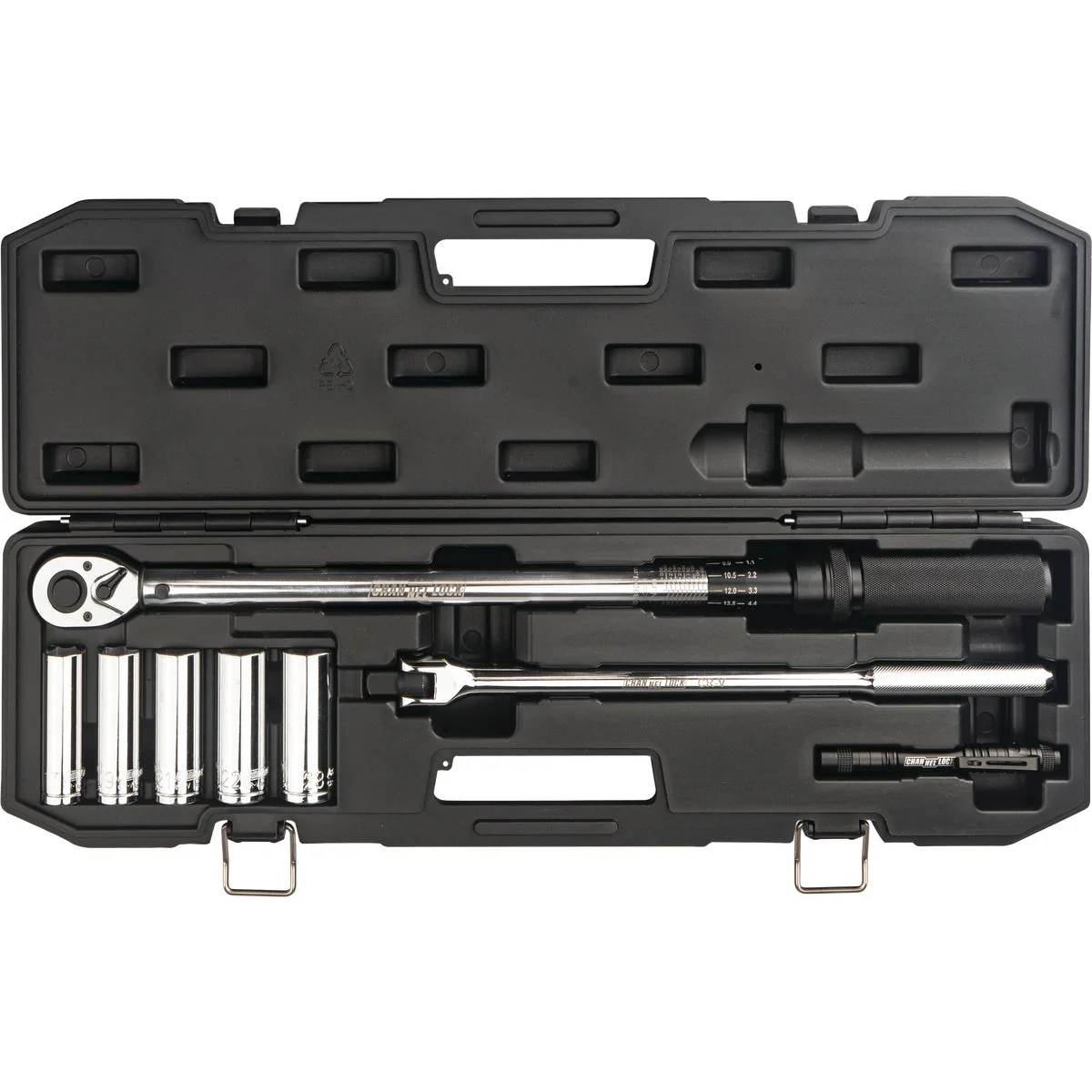 Certified Channellock 1 2 In. Torque Wrench Tire Change Kit 8-Piece Prestigious