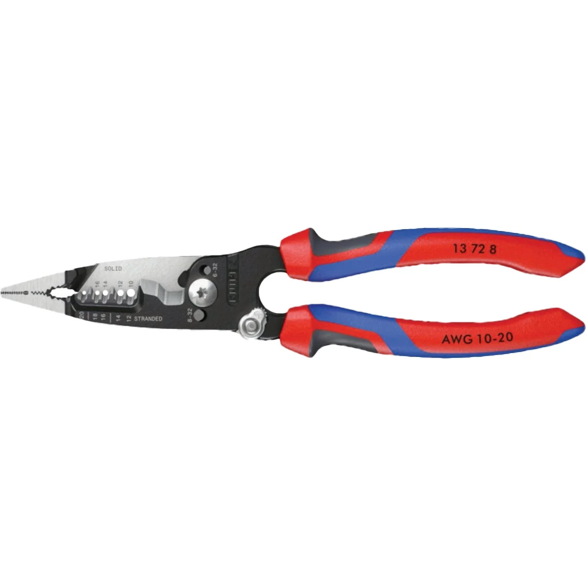 Effective Knipex 8 In. 10 AWG to 20 AWG Forged Wire Stripper Flexible