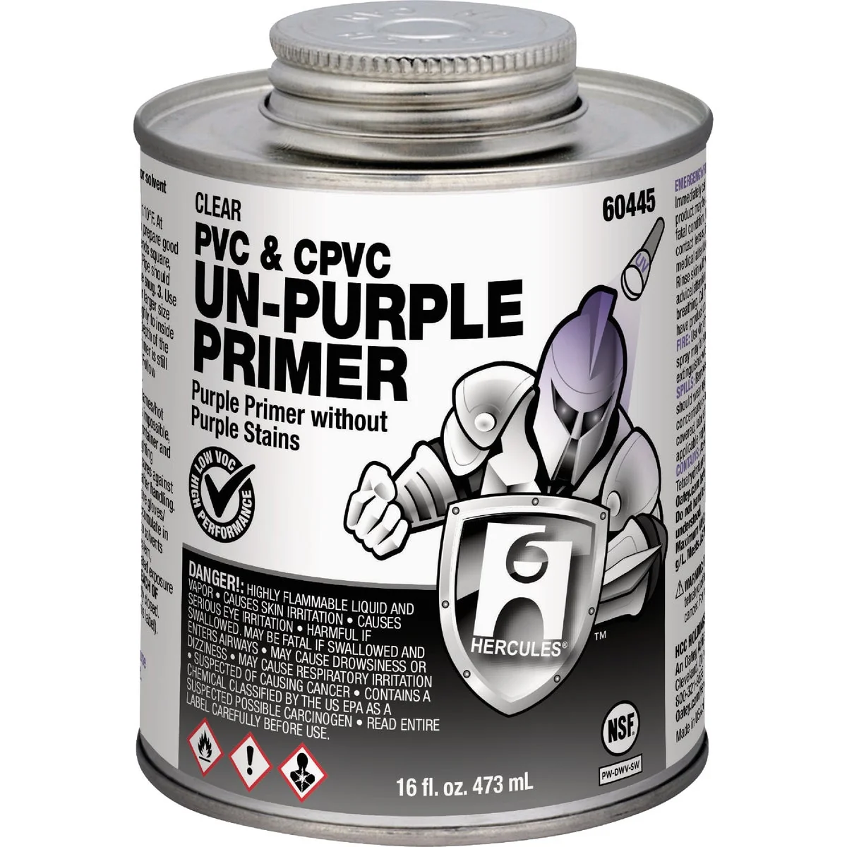 Fine Hercules 16 Oz. PVC CPVC Un-Purple Primer Carefully Designed