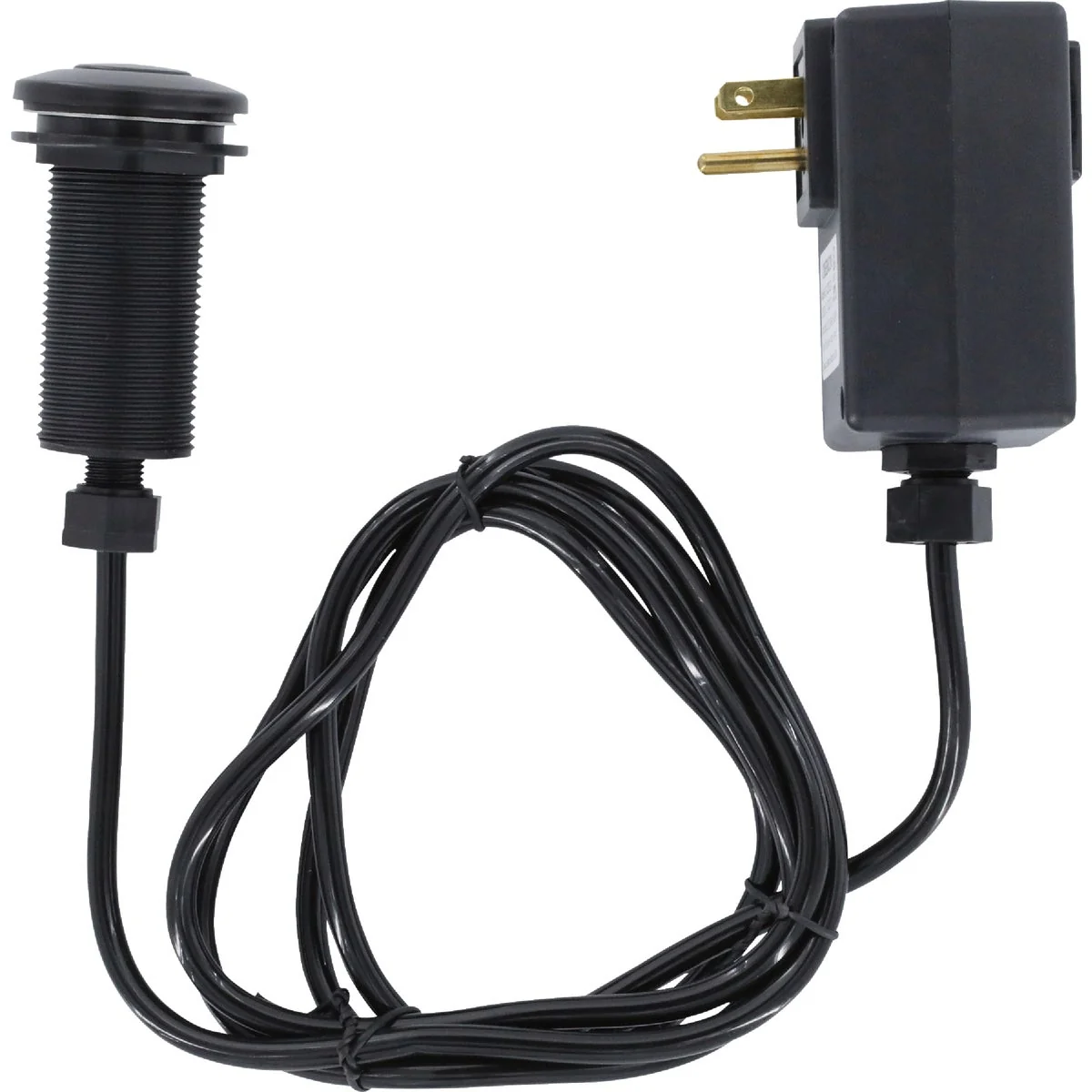 Practical Danco Top Mount Air Switch for Garbage Disposals with Matte Black Button Comfortable