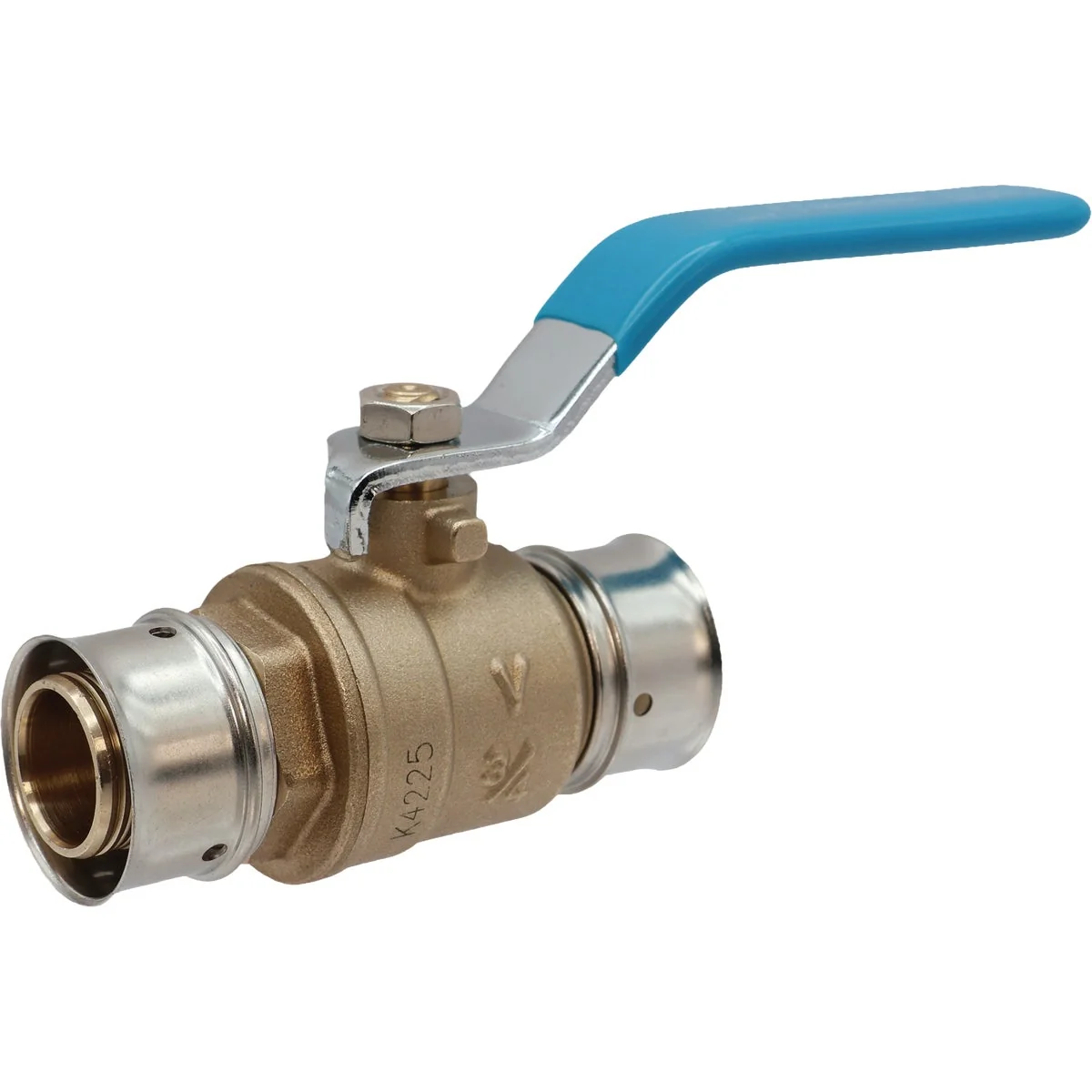Detailed SharkBite 3 4 In. PEX Press Brass Ball Valve Clean