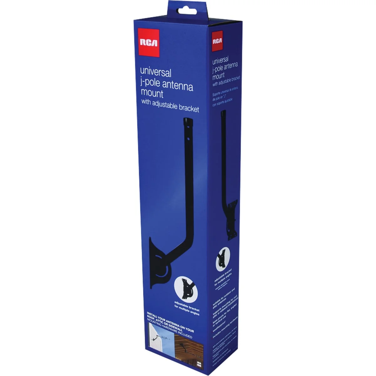 Flexible RCA 18.8 In. L. Universal Outdoor Antenna J-Pole with Adjustable Bracket Premium