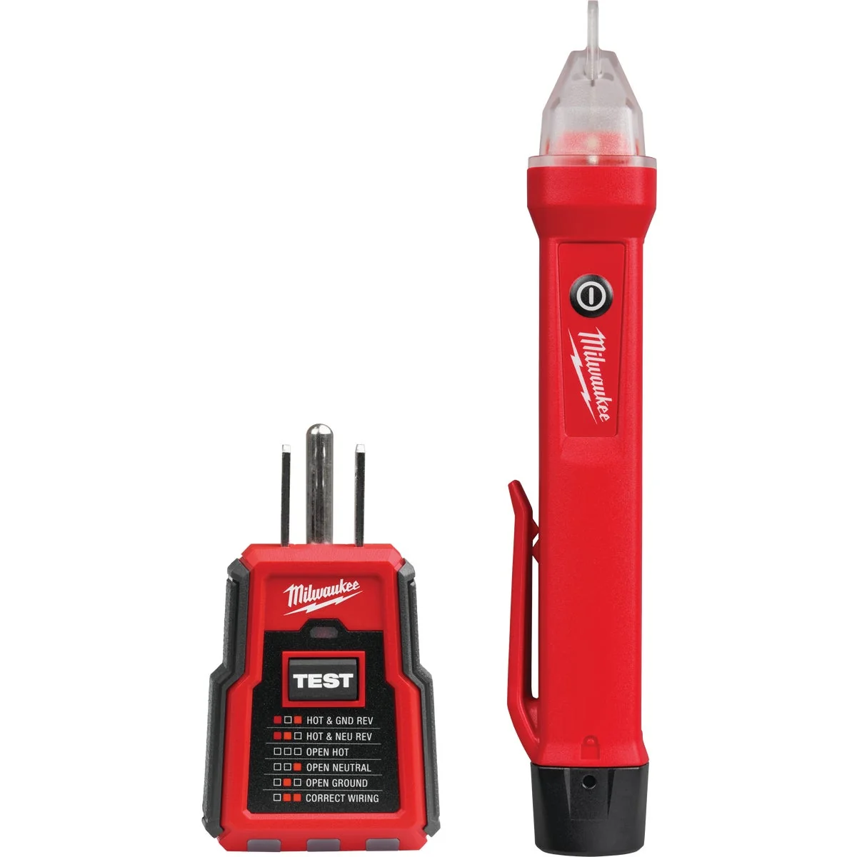 Outstanding Milwaukee 50 to 1000V GFCI Receptacle Tester Voltage Detector Verified