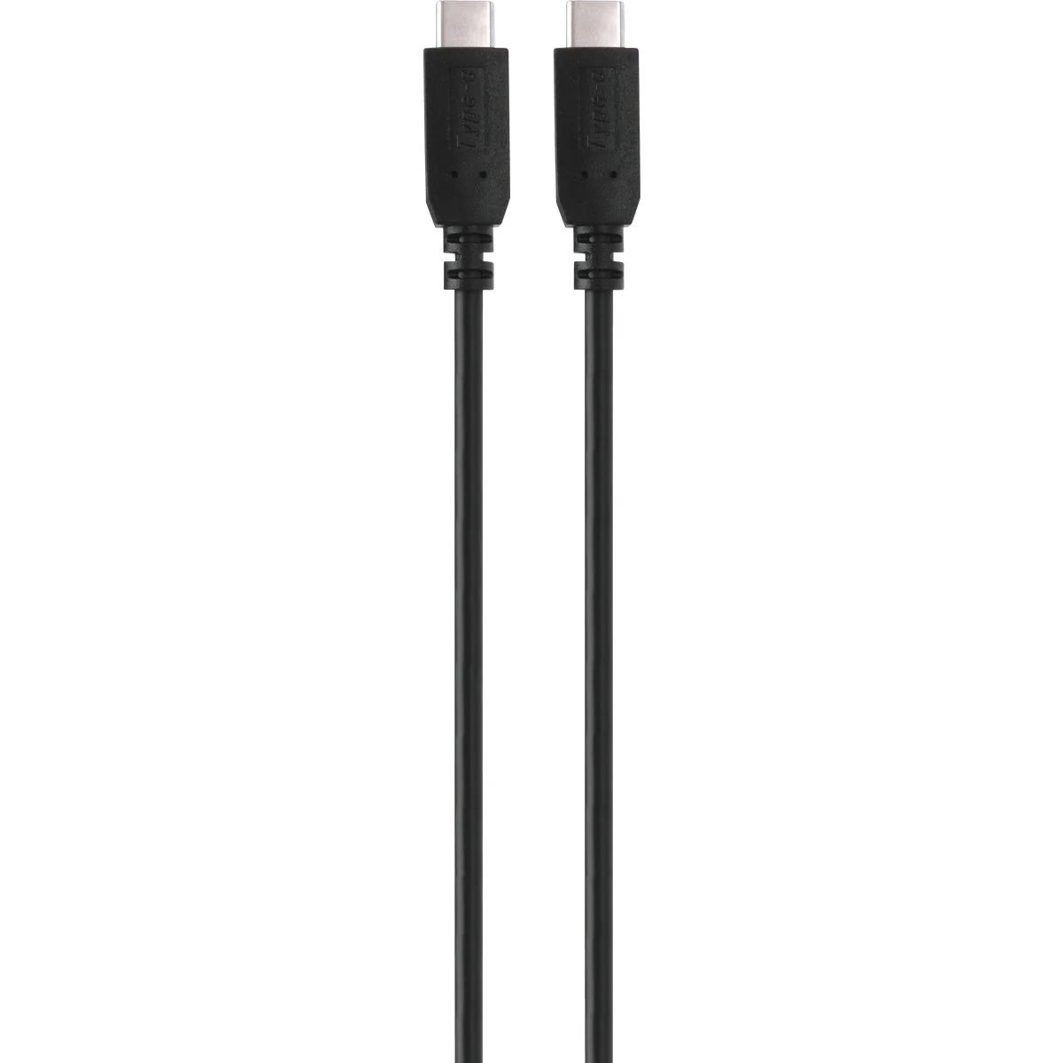 Original Design Blue Jet 3 Ft. Black Type-C USB to Type-C USB Charging Sync Cable Elegant