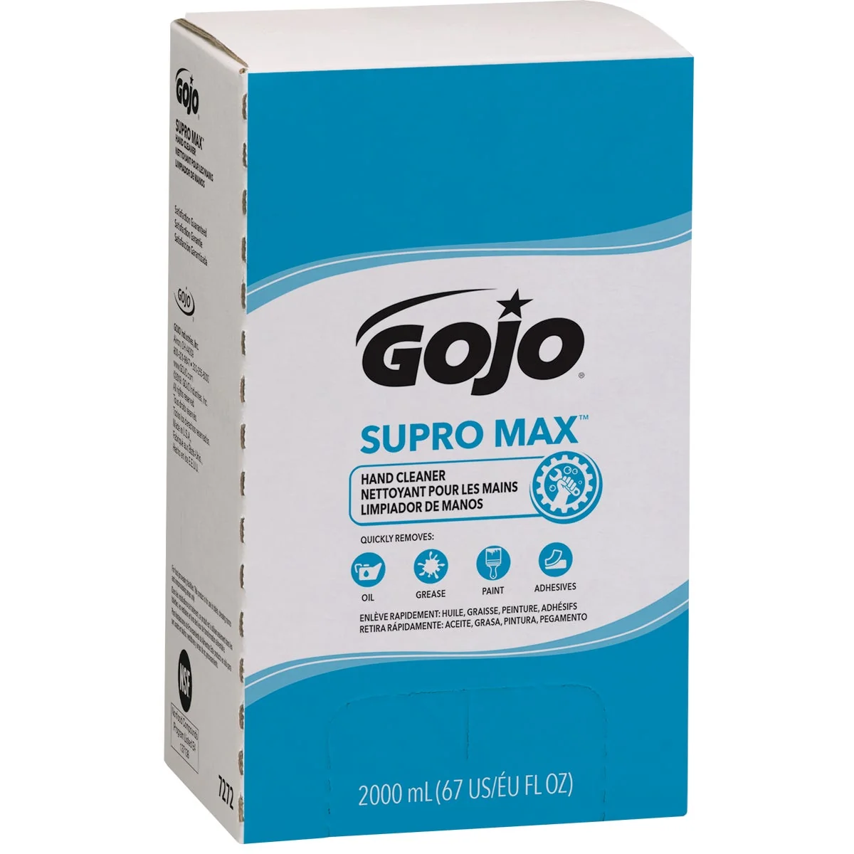 Long-Lasting GOJO SUPRO MAX Pro TDX 2000 mL Citrus Hand Cleaner Refill Easy-to-Use