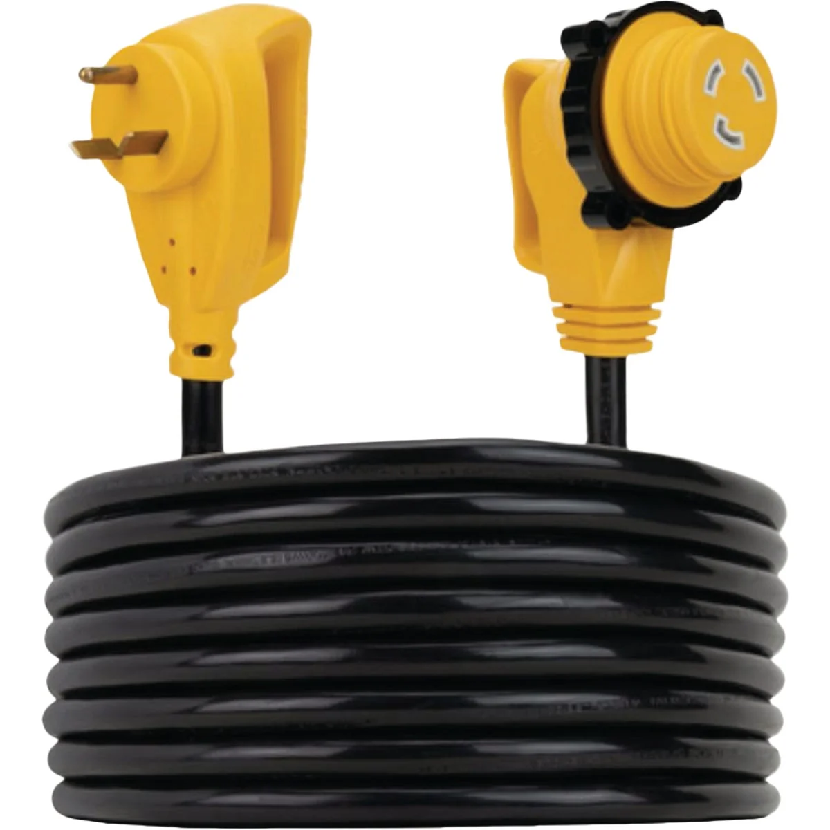 Premium Material Camco PowerGrip 25 Ft. 30A RV Extension Cord with Level1 EV Charger Exceptional