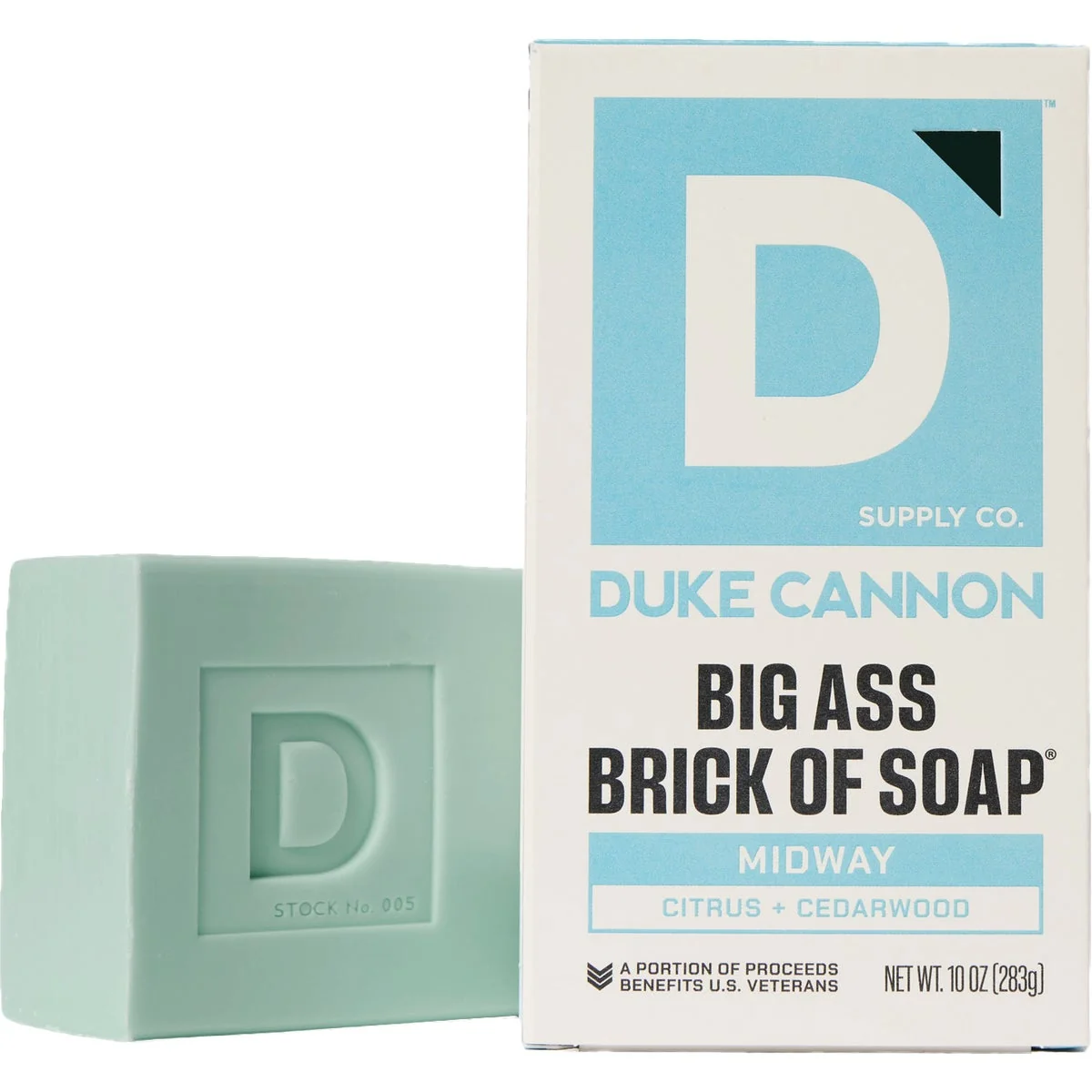 Durable Duke Cannon 10 Oz. Midway Big Ass Brick of Soap Healthy